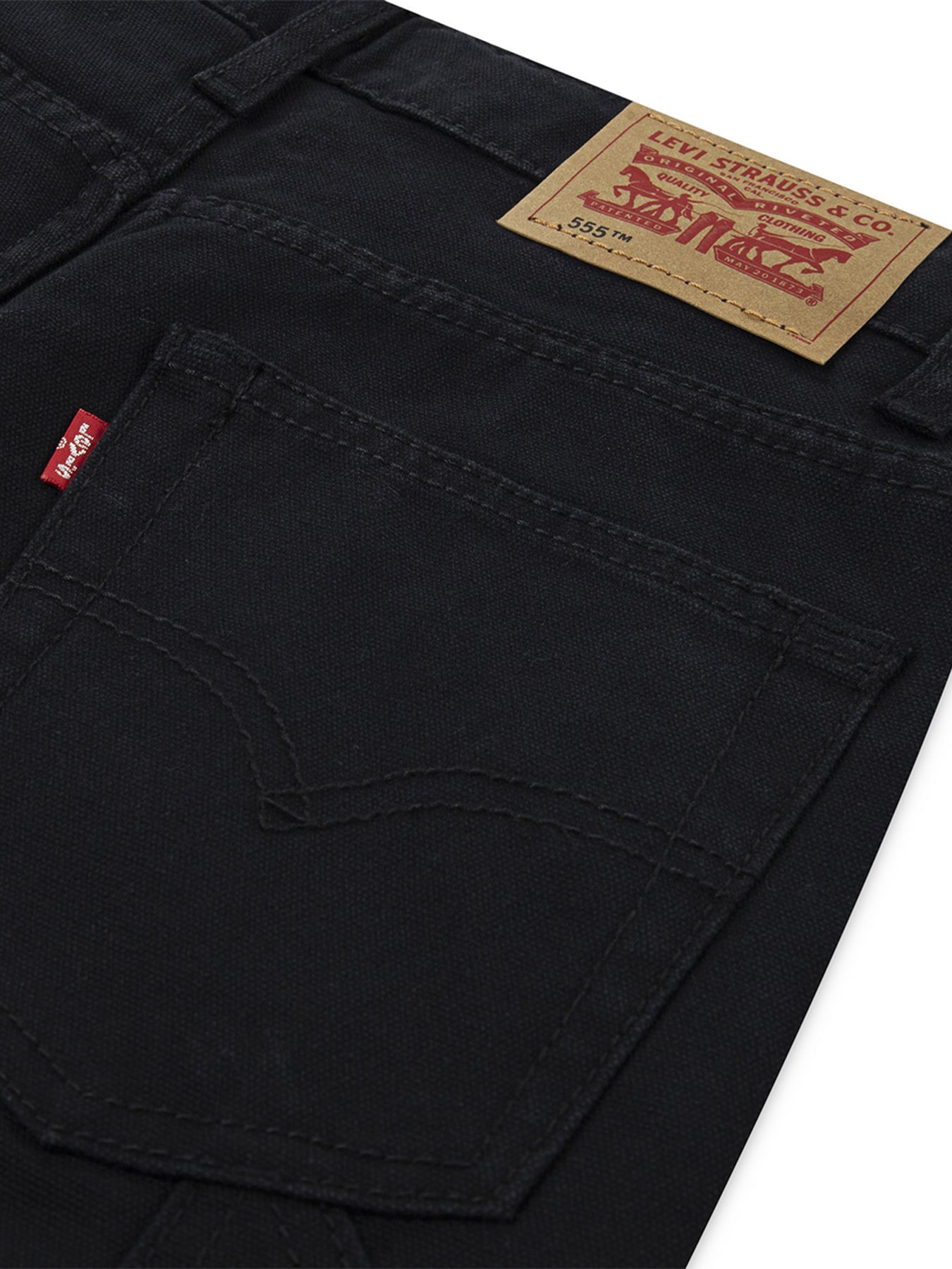 555 Relaxed Carpenter Pants Black