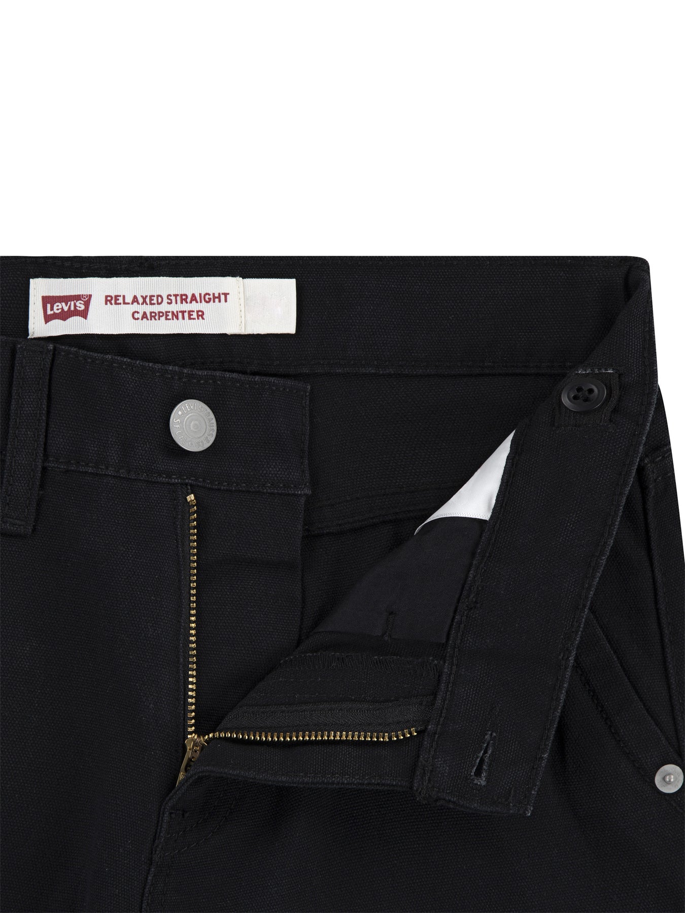 555 Relaxed Carpenter Pants Black