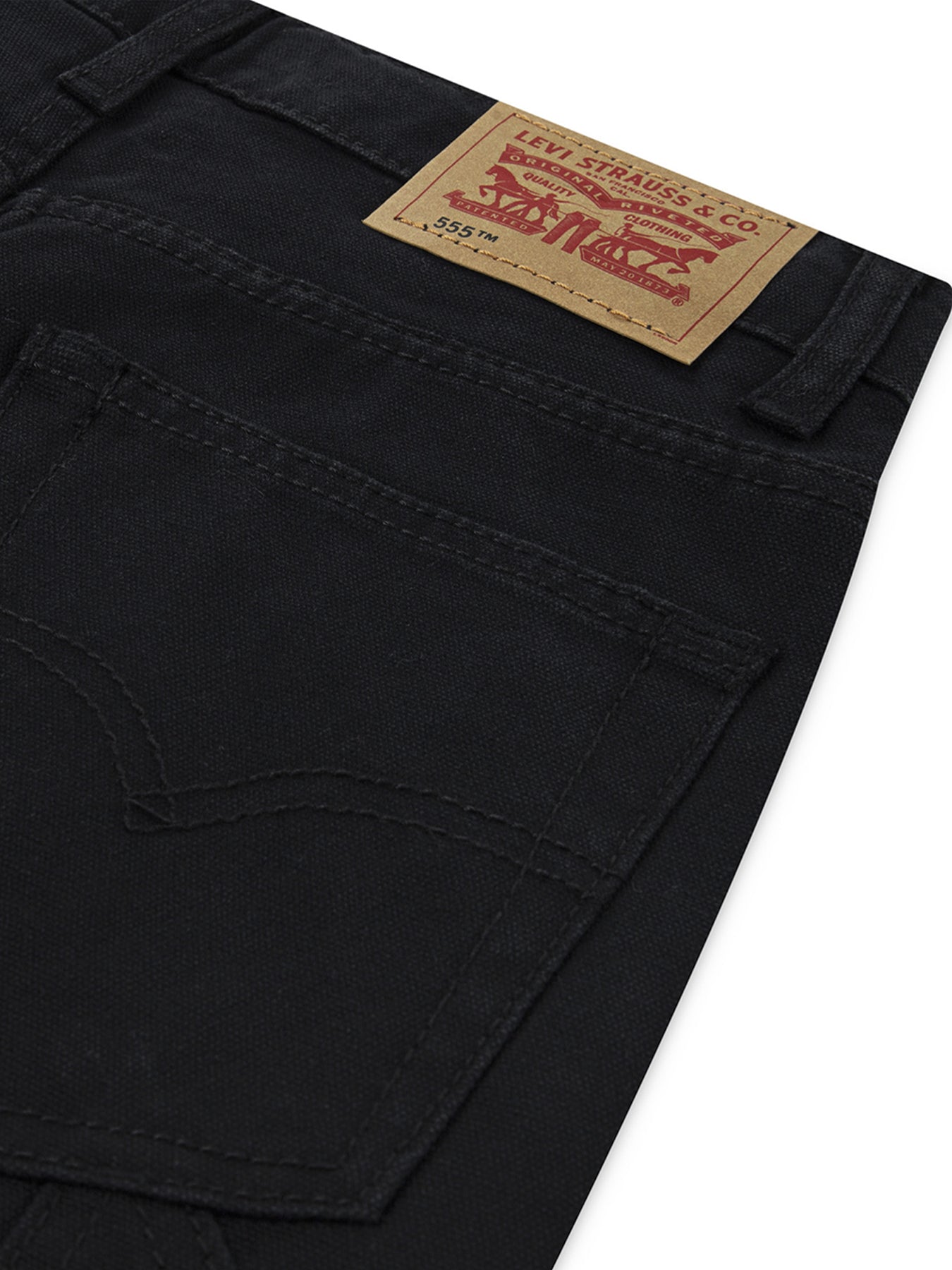 555 Relaxed Carpenter Pants Black