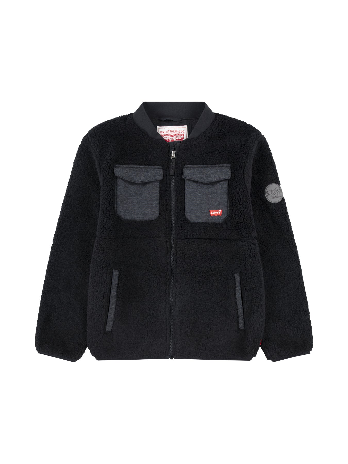 Utility Sherpa Jacket Black