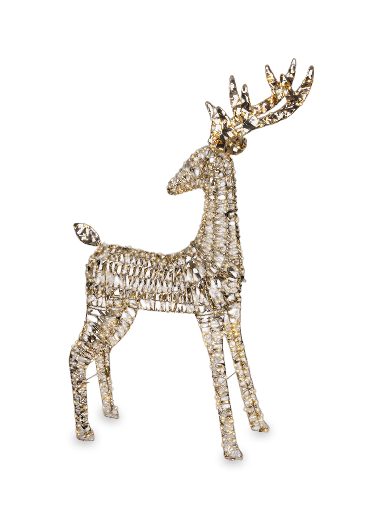 Micro LED Reindeer Flashing Effect Outdoor Decoration