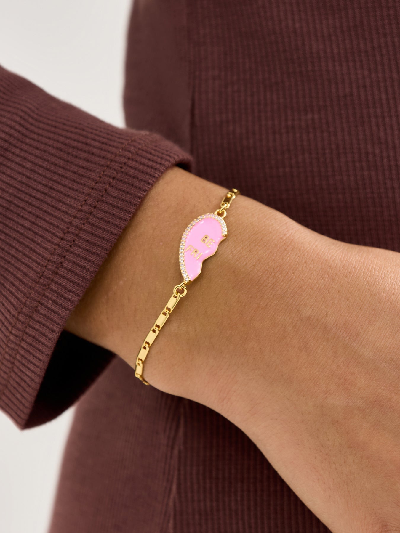Best Friend Bracelet 18k Gold Plated/Powder
