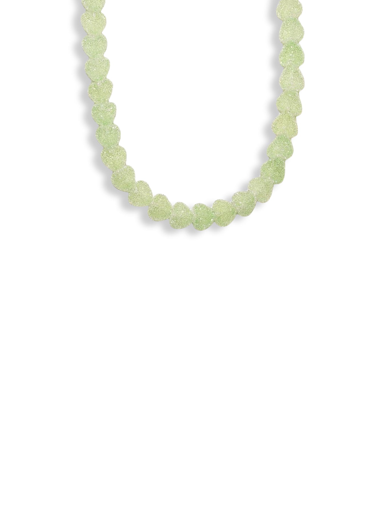 Jelly Heart Choker Necklace 18k Gold