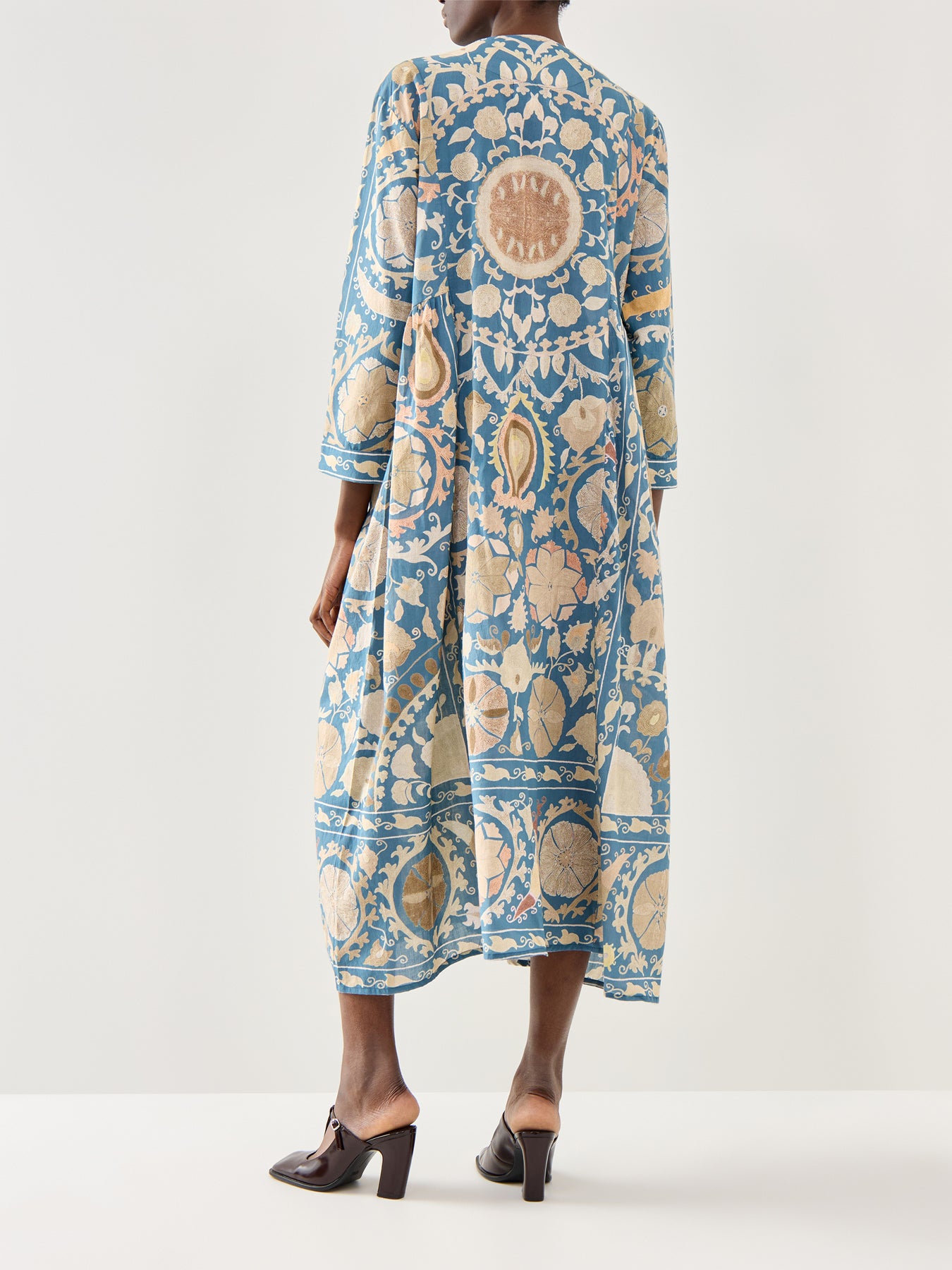 Pinch Pleat Dress