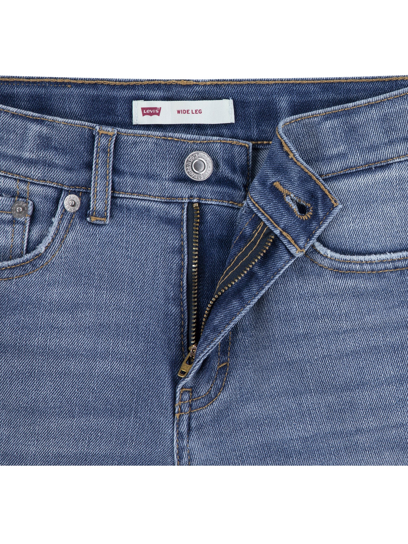 Kid's Wide Leg Jeans