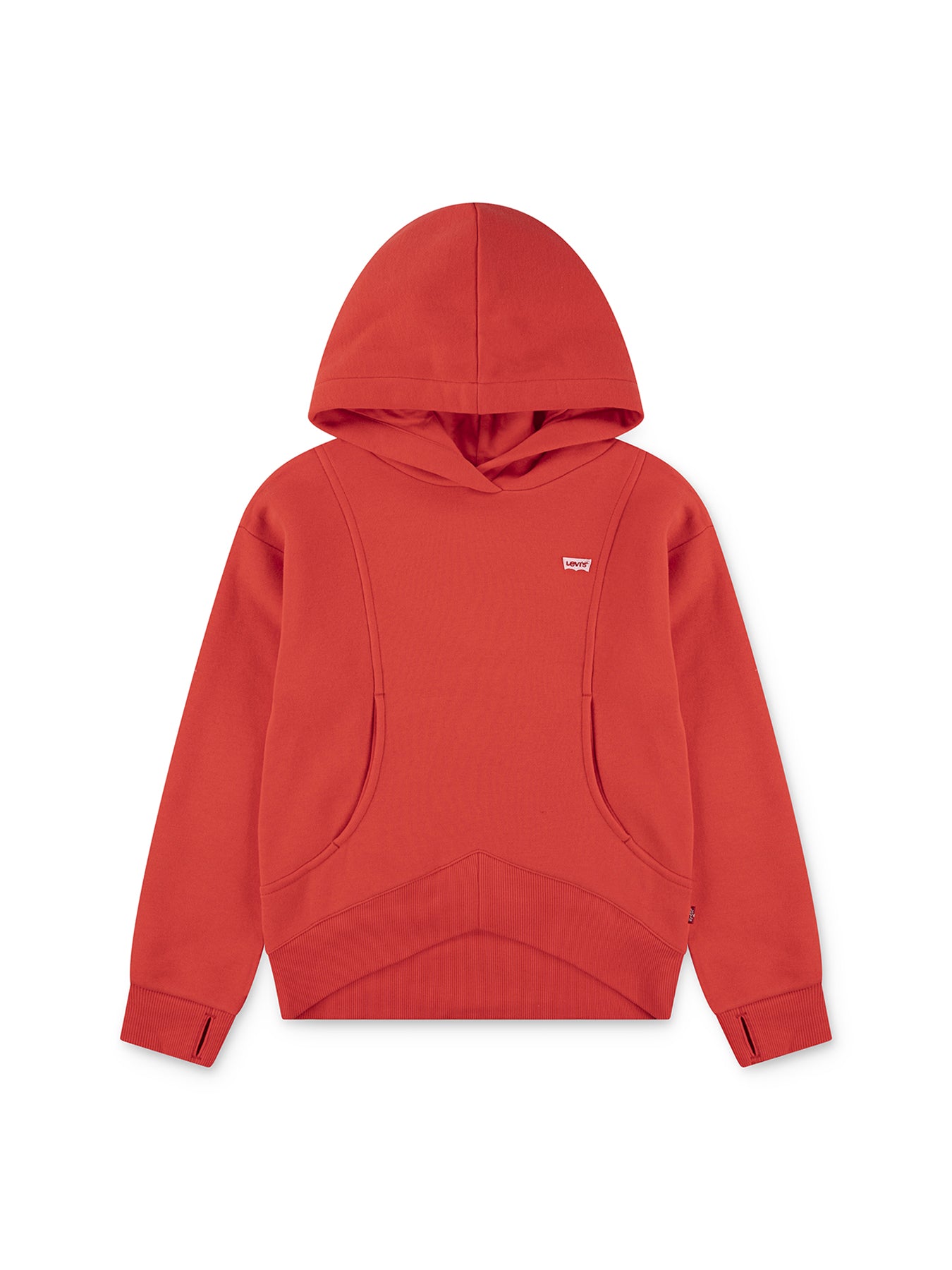 Batwing Patch Hoodie Blue