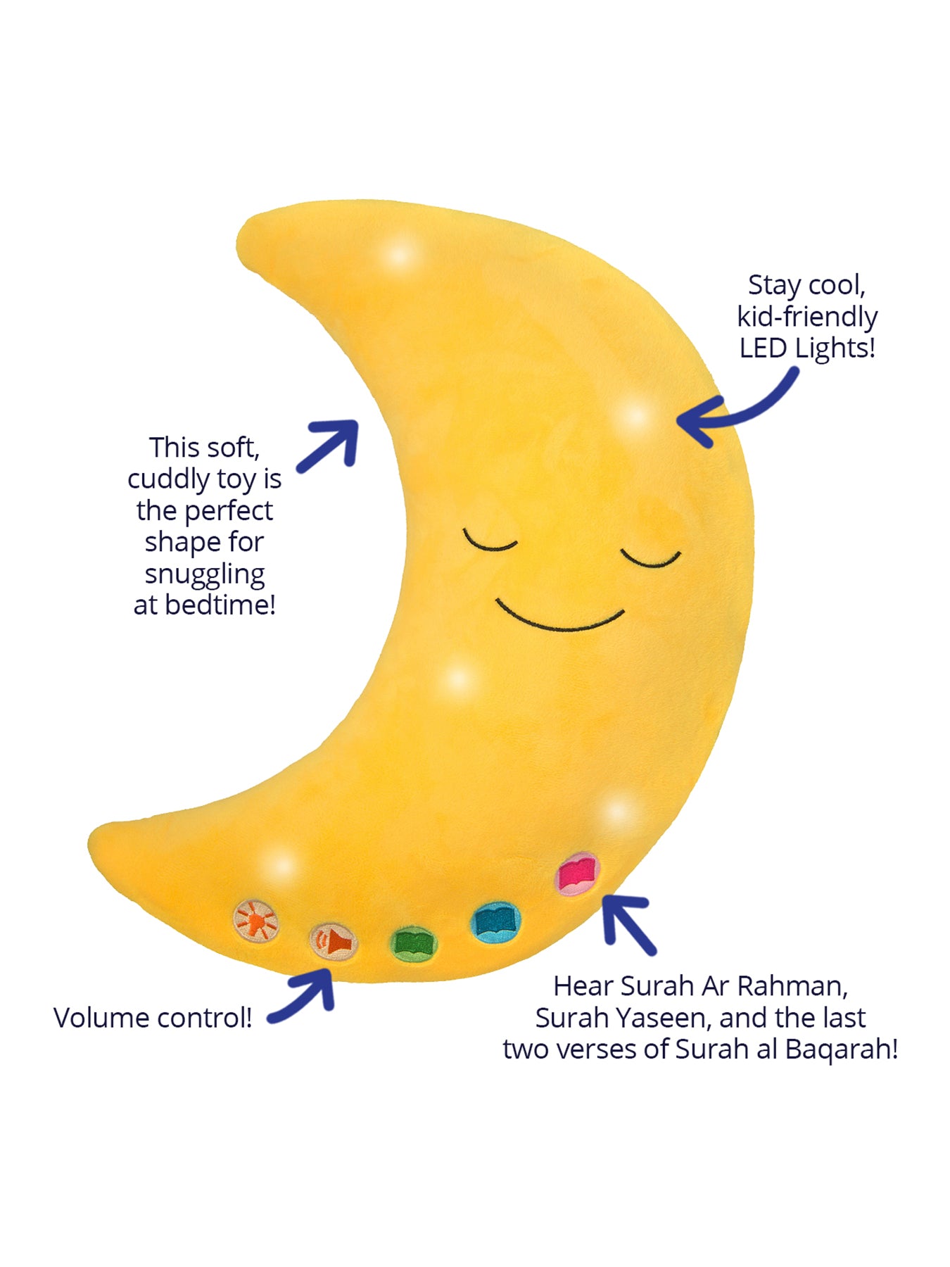 Quran Moon Pillow Soft Islamic Pillow