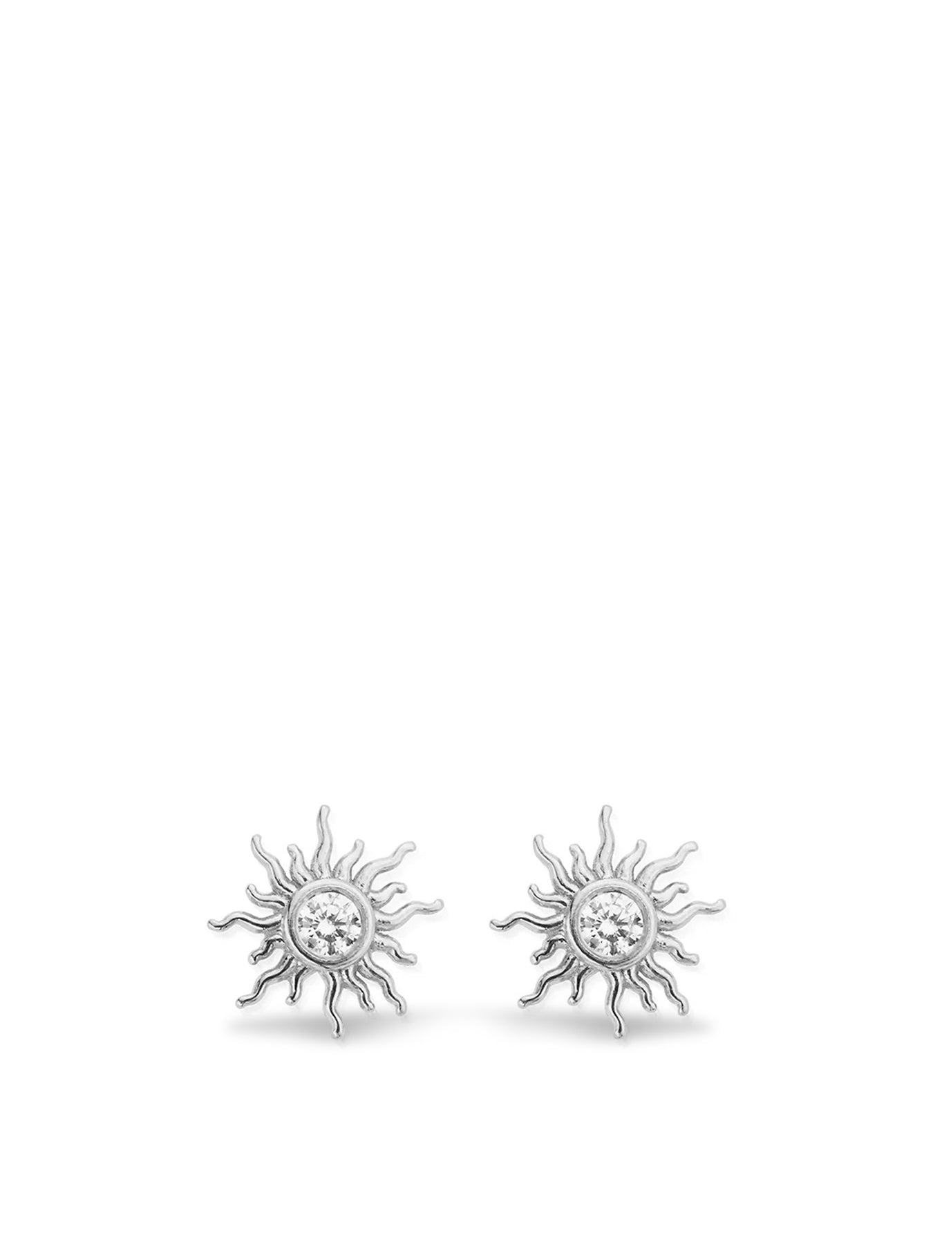 Sunrise Glow Stud Earrings
