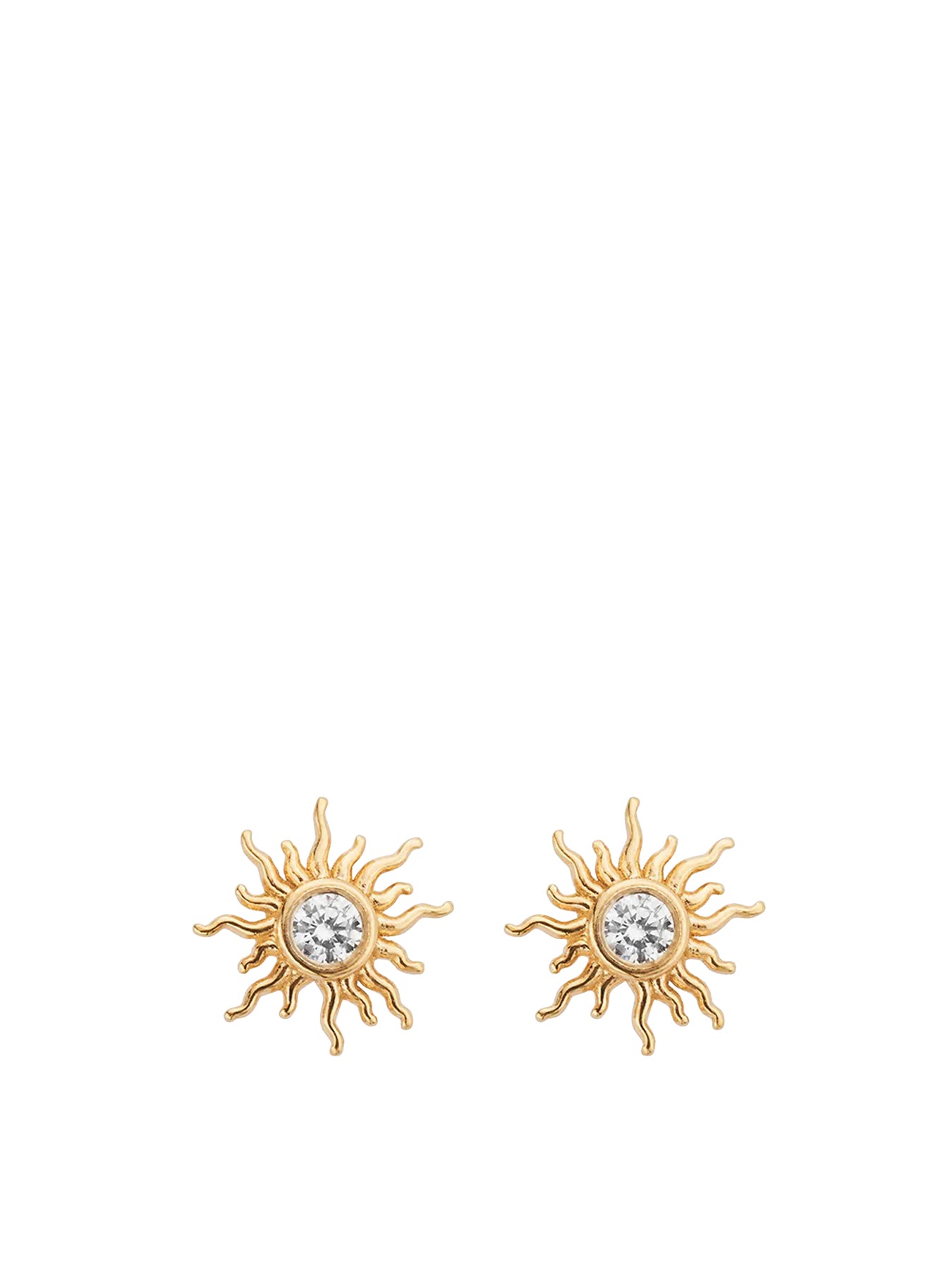 Sunrise Glow Stud Earrings
