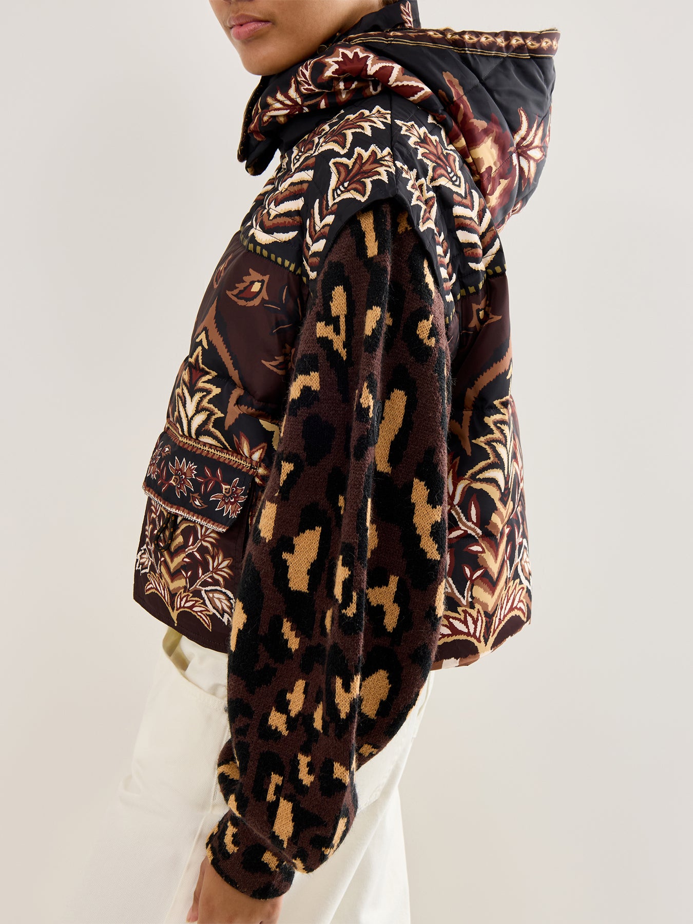 Winter Ainika Puffer Jacket Brown