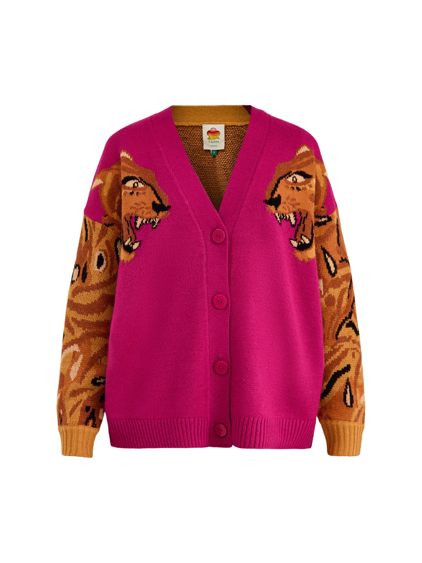 Bold Tiger Cardigan Multi