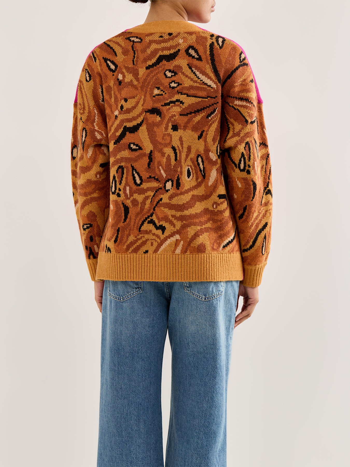 Bold Tiger Cardigan Multi