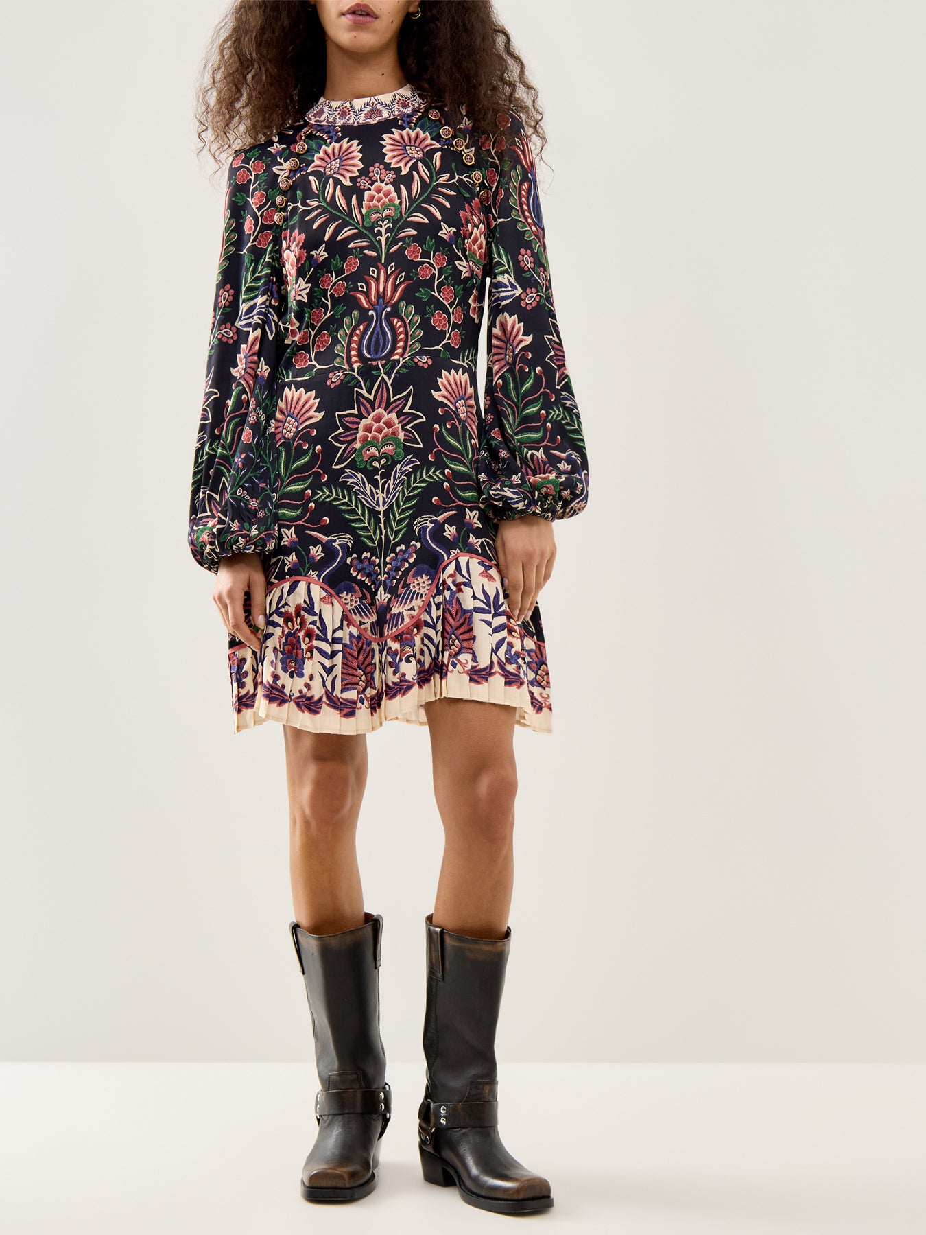 Garden Mini Dress Black