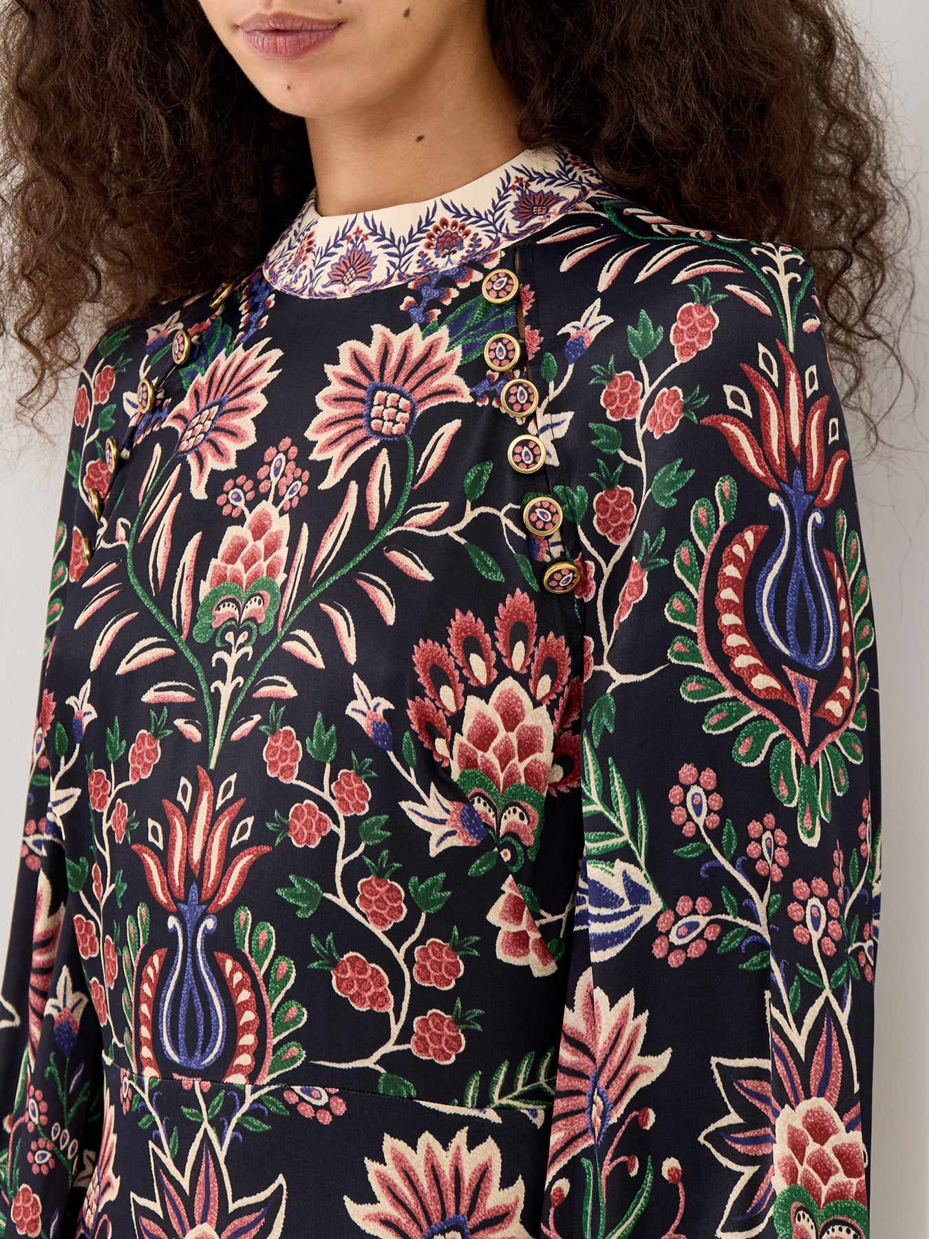 Garden Mini Dress Black