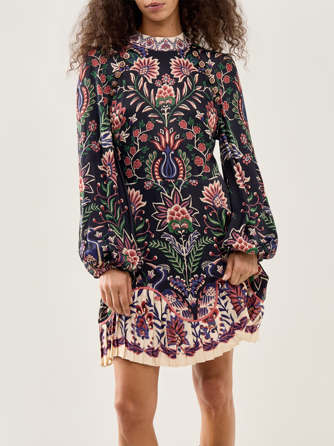 Garden Mini Dress Black