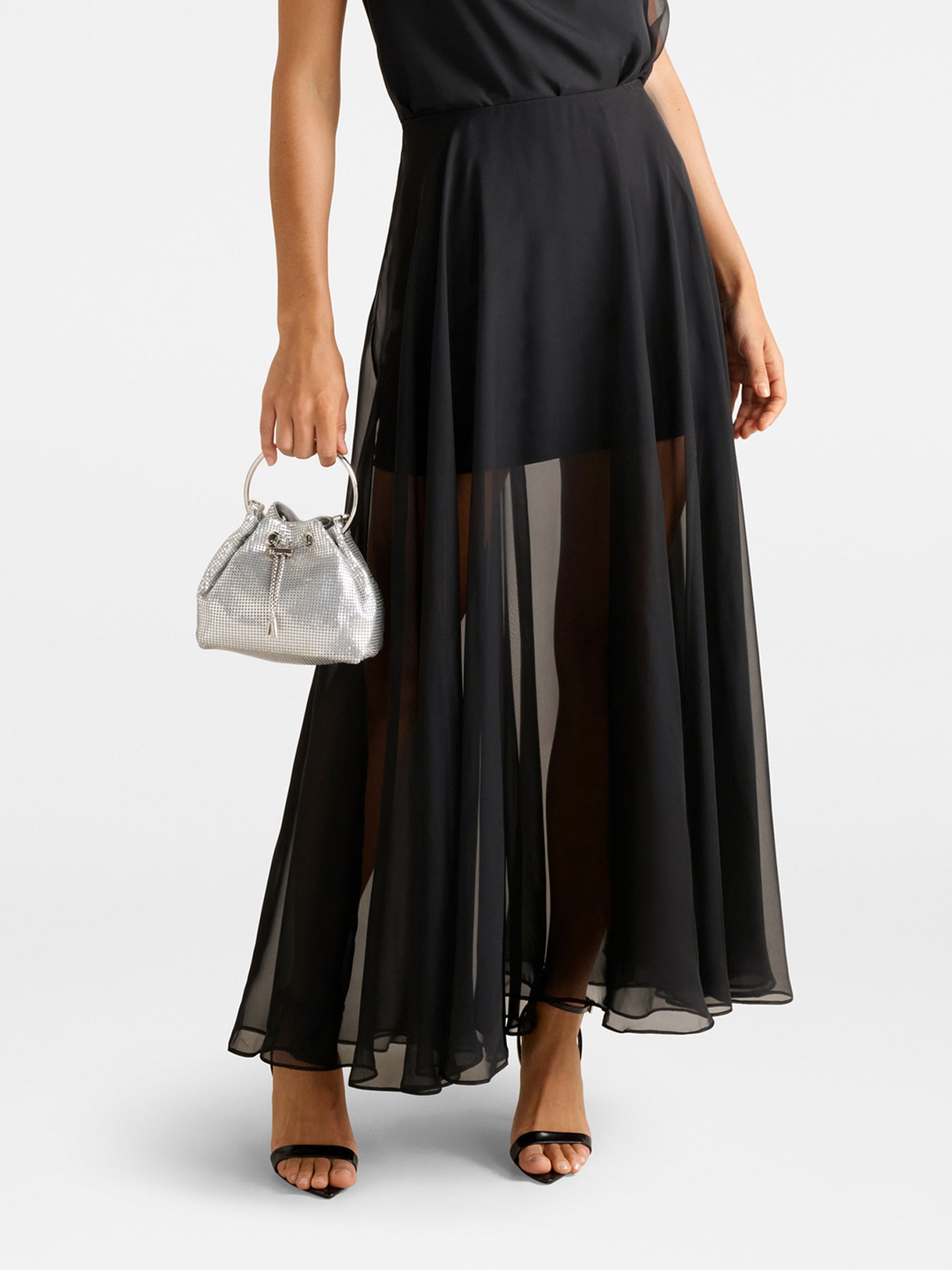 Lisette Sheer Maxi Skirt