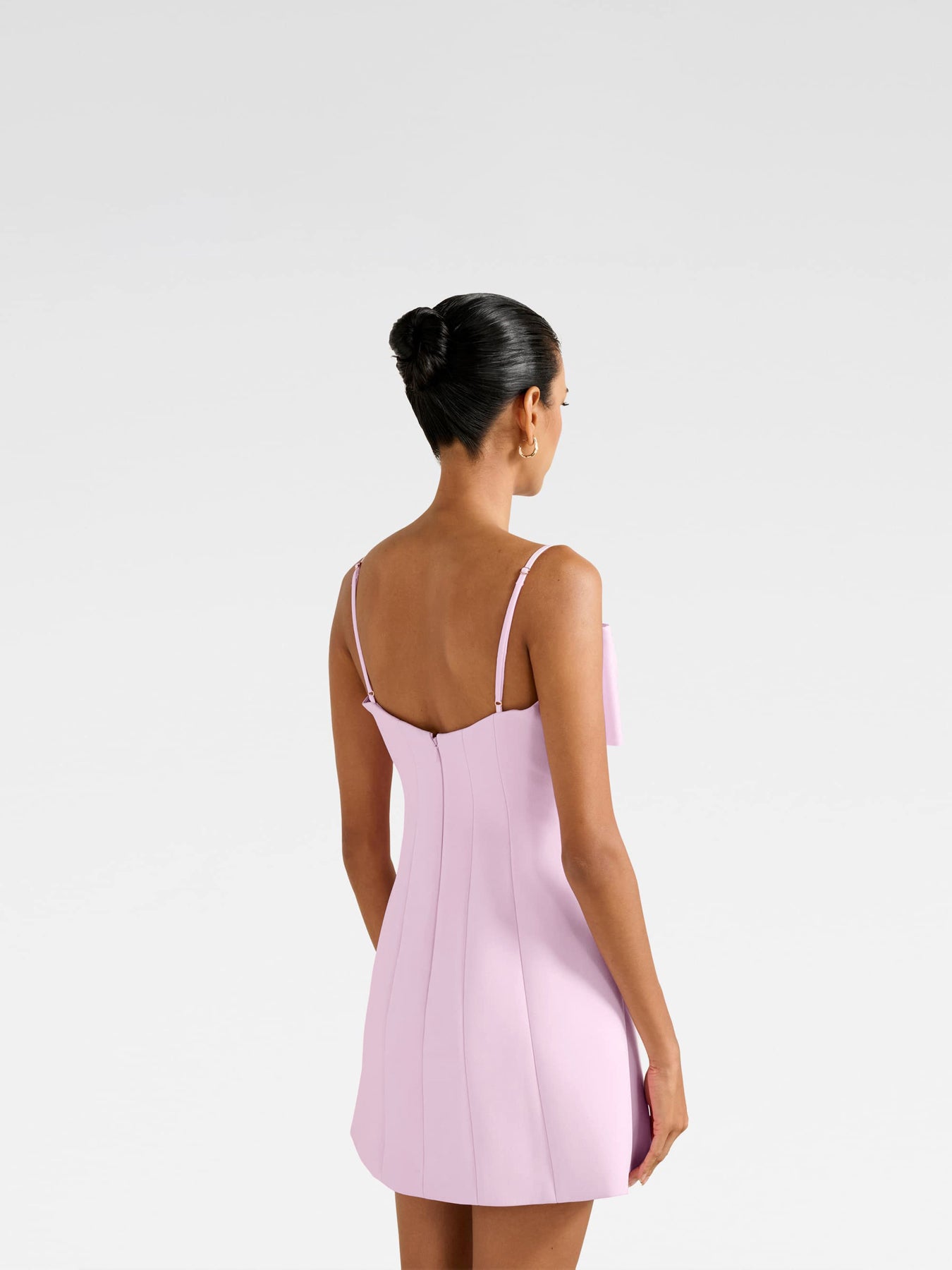 Hayley Petite Bow Front Mini Dress