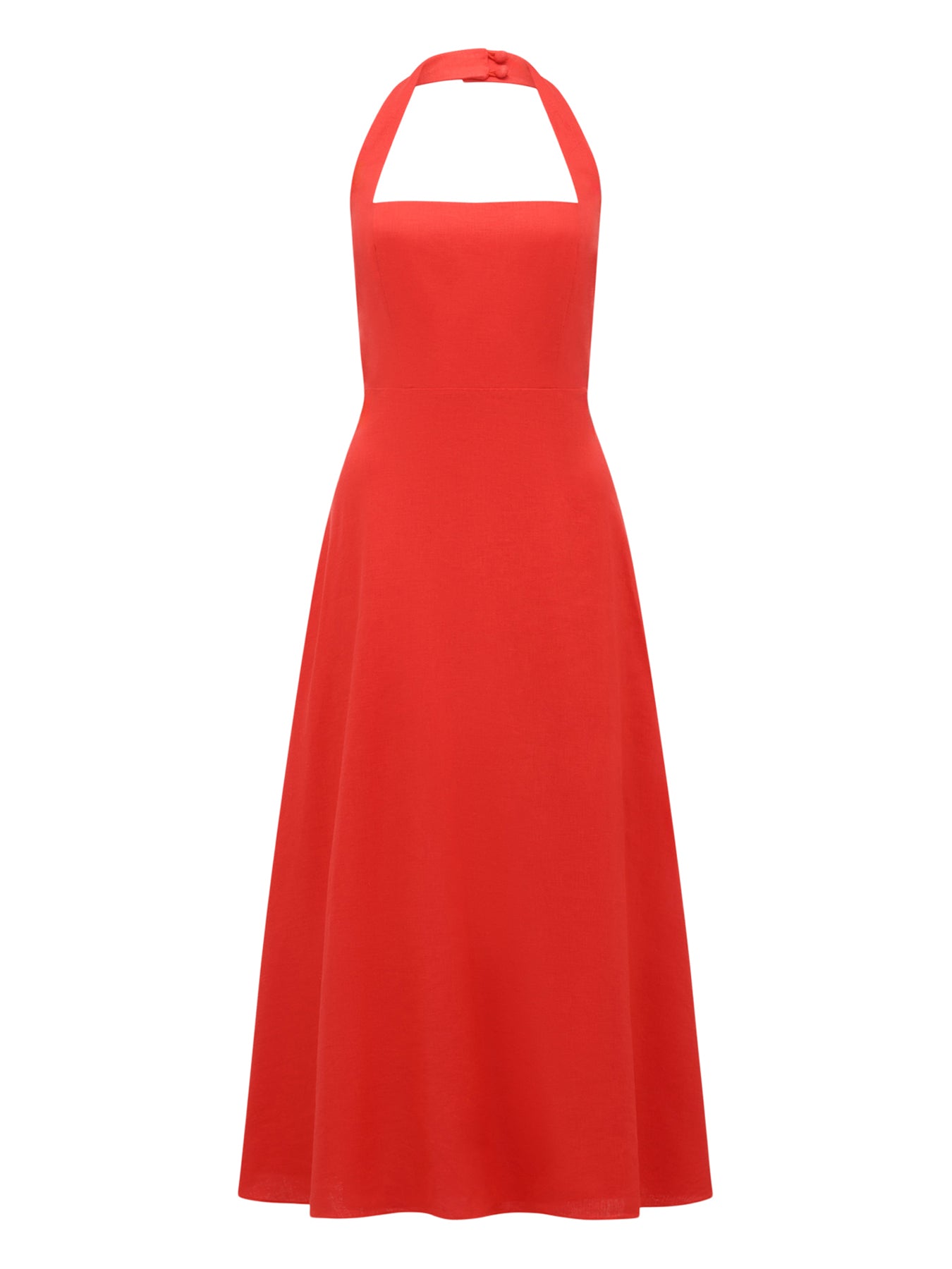 Stevie Halter Neck Midi Dress