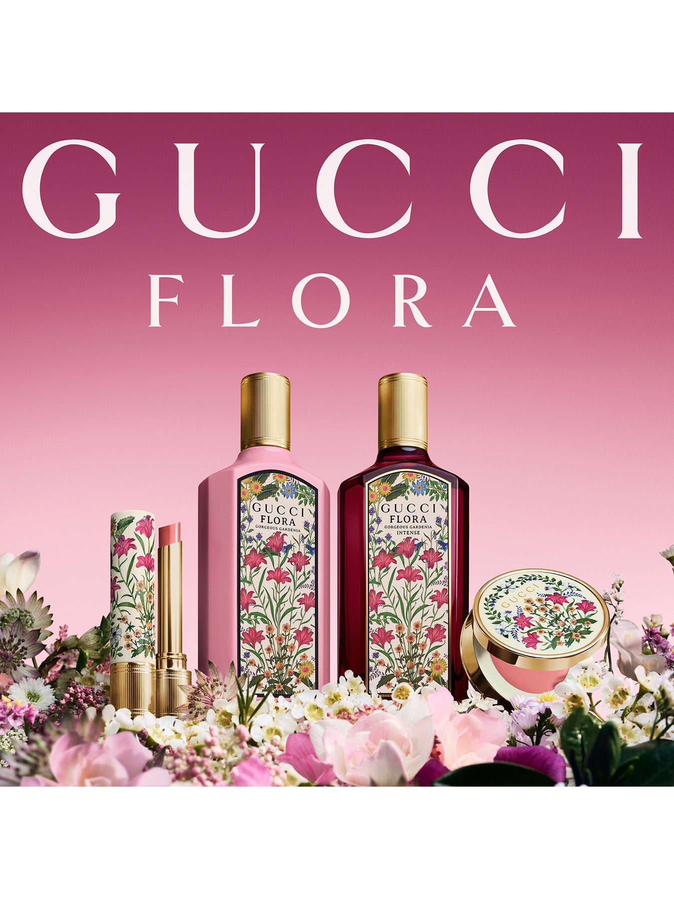 Gucci Flora Intense Rouge De Beauté Brillant Limited Edition Lipstick