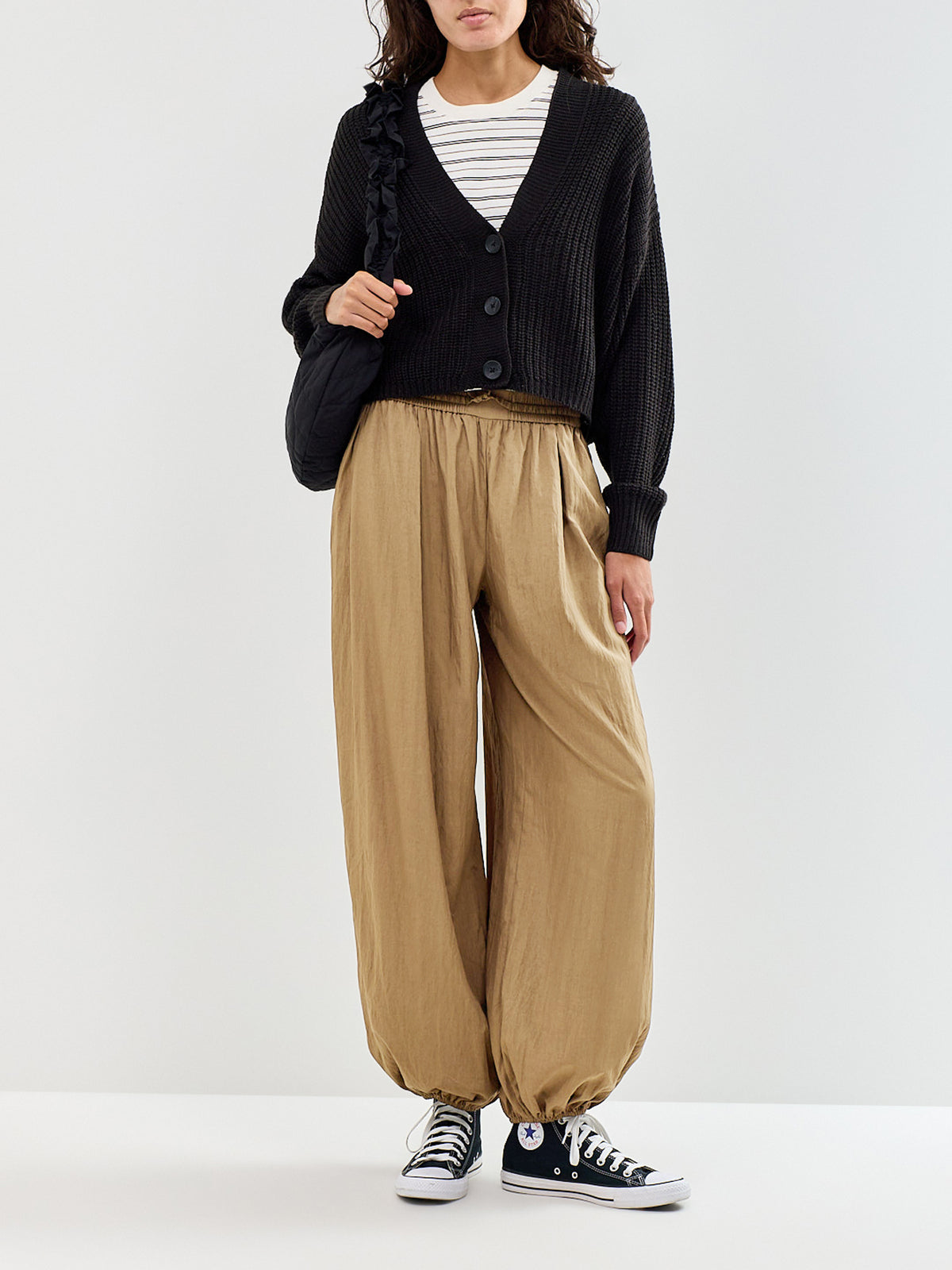 Carol Long Sleeve Cardigan Black
