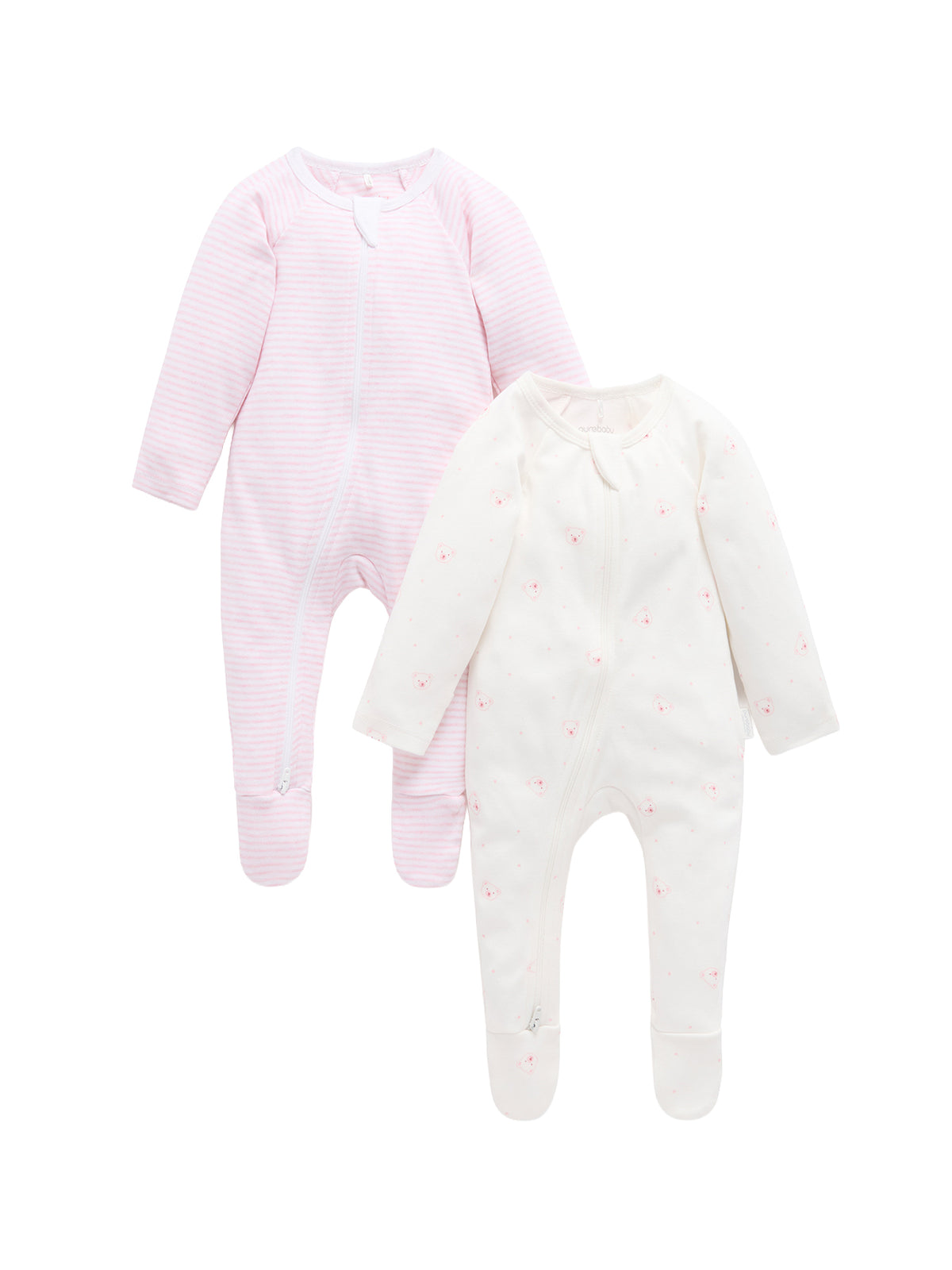 2 Pack Zip Growsuits