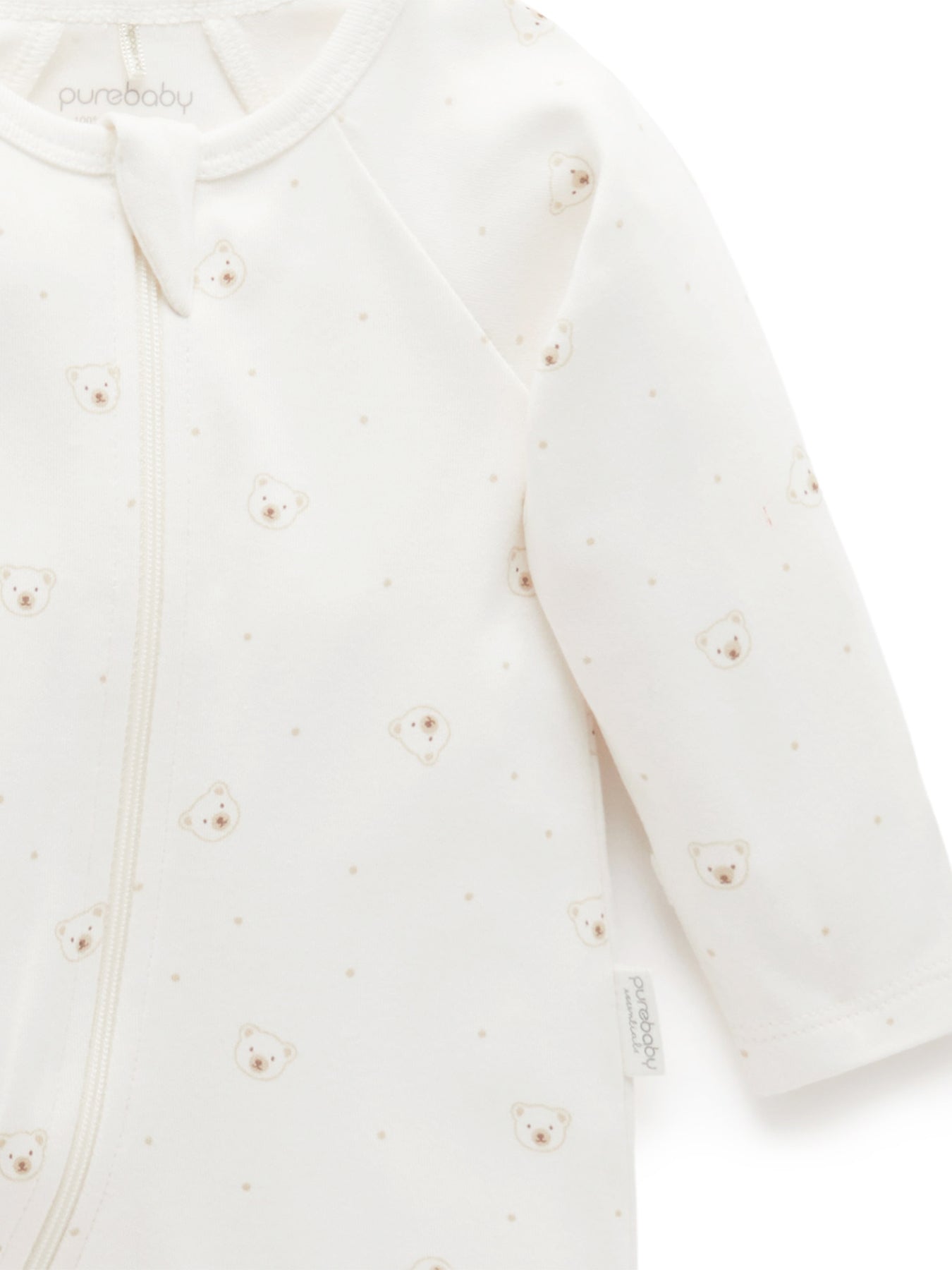 2 Pack Zip Growsuits Pale Blue