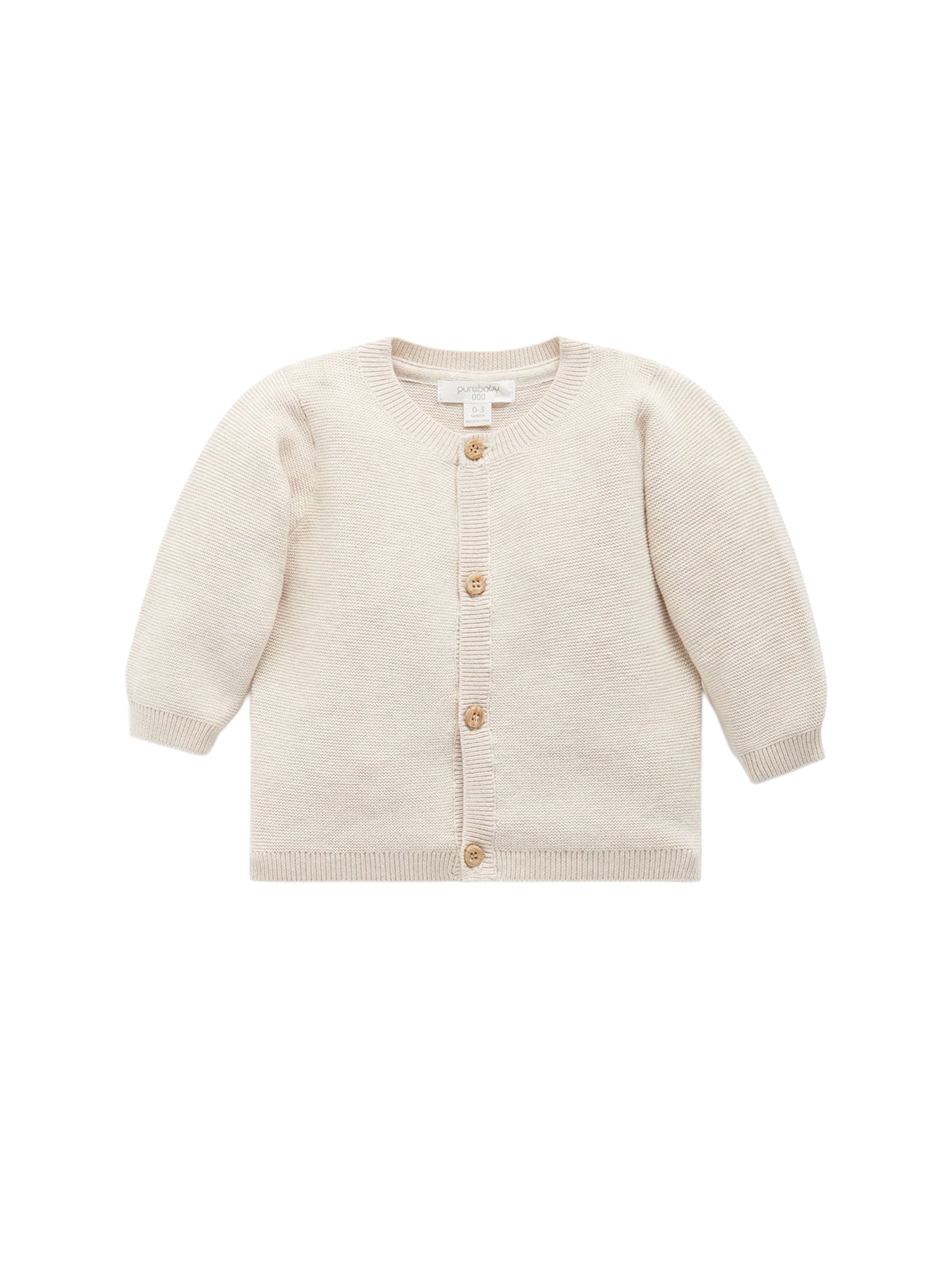 Textured Cardigan Pink Melange