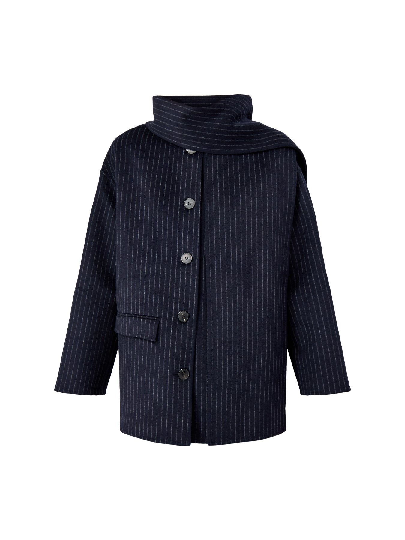 Pam Handmade Scarf Pinstripe