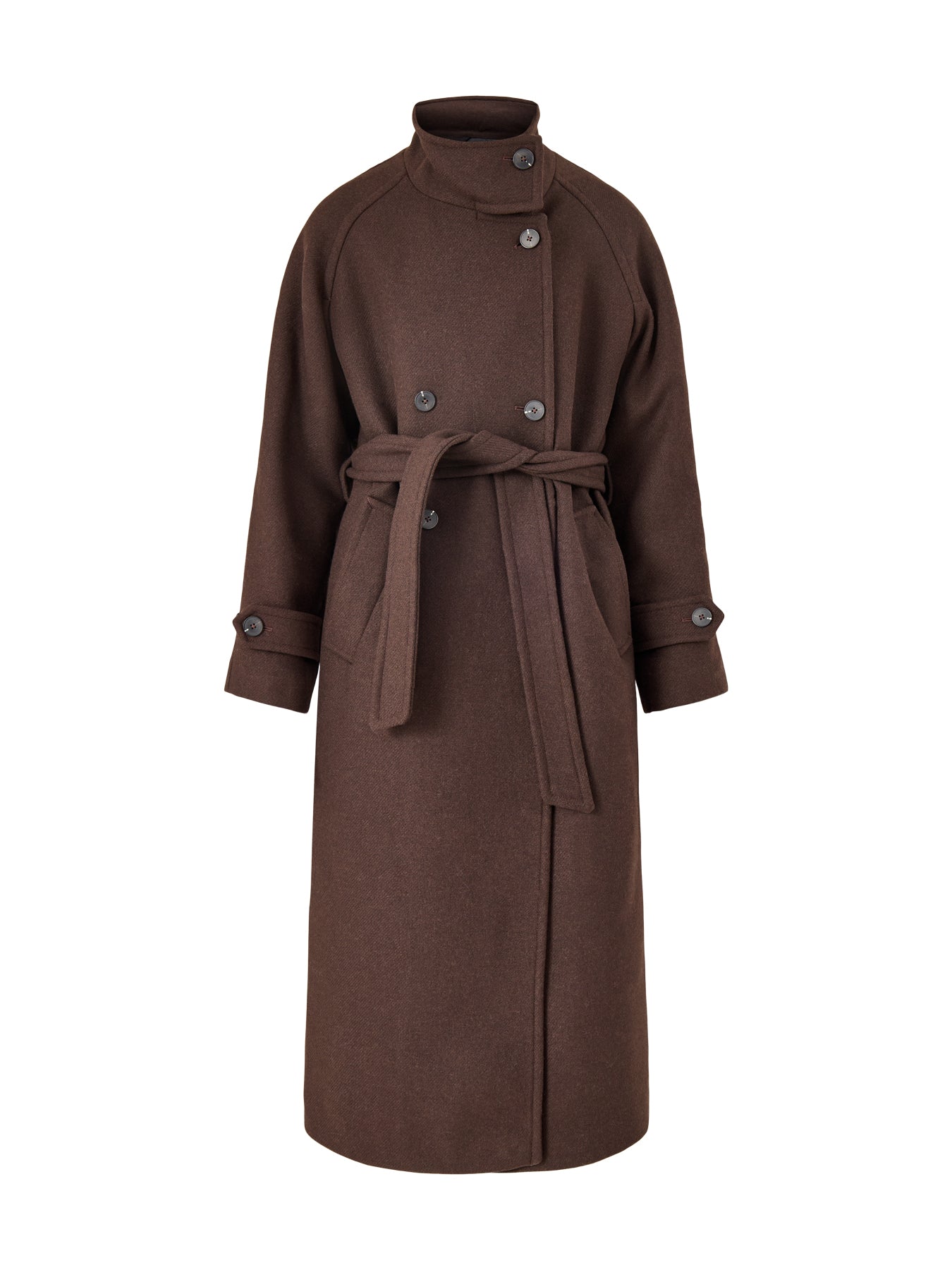 Madeline Manteco Coat Bordeaux