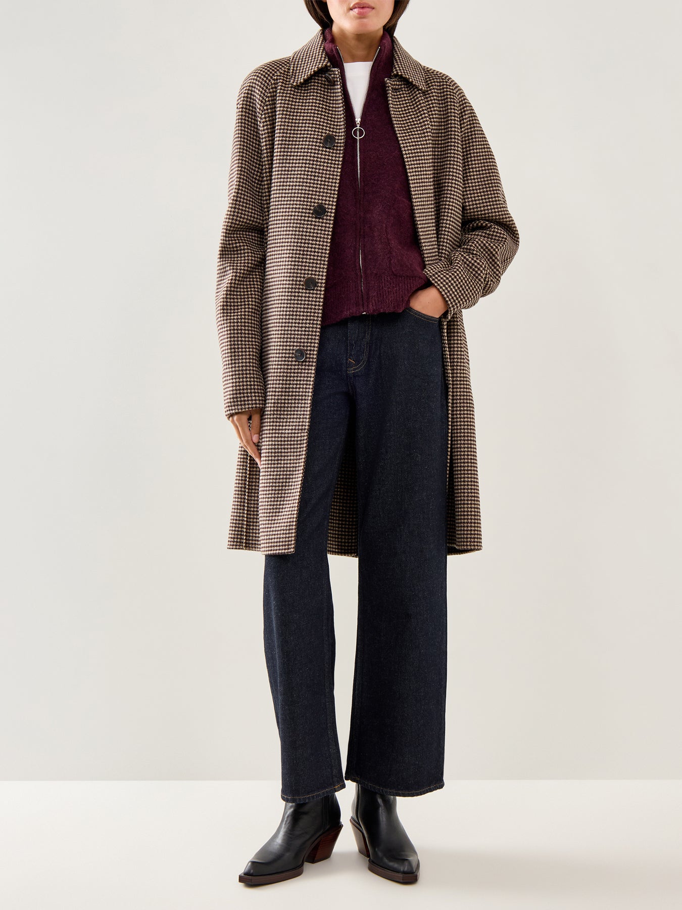 SLF Wide Bea Kori High Waist Jeans Blue