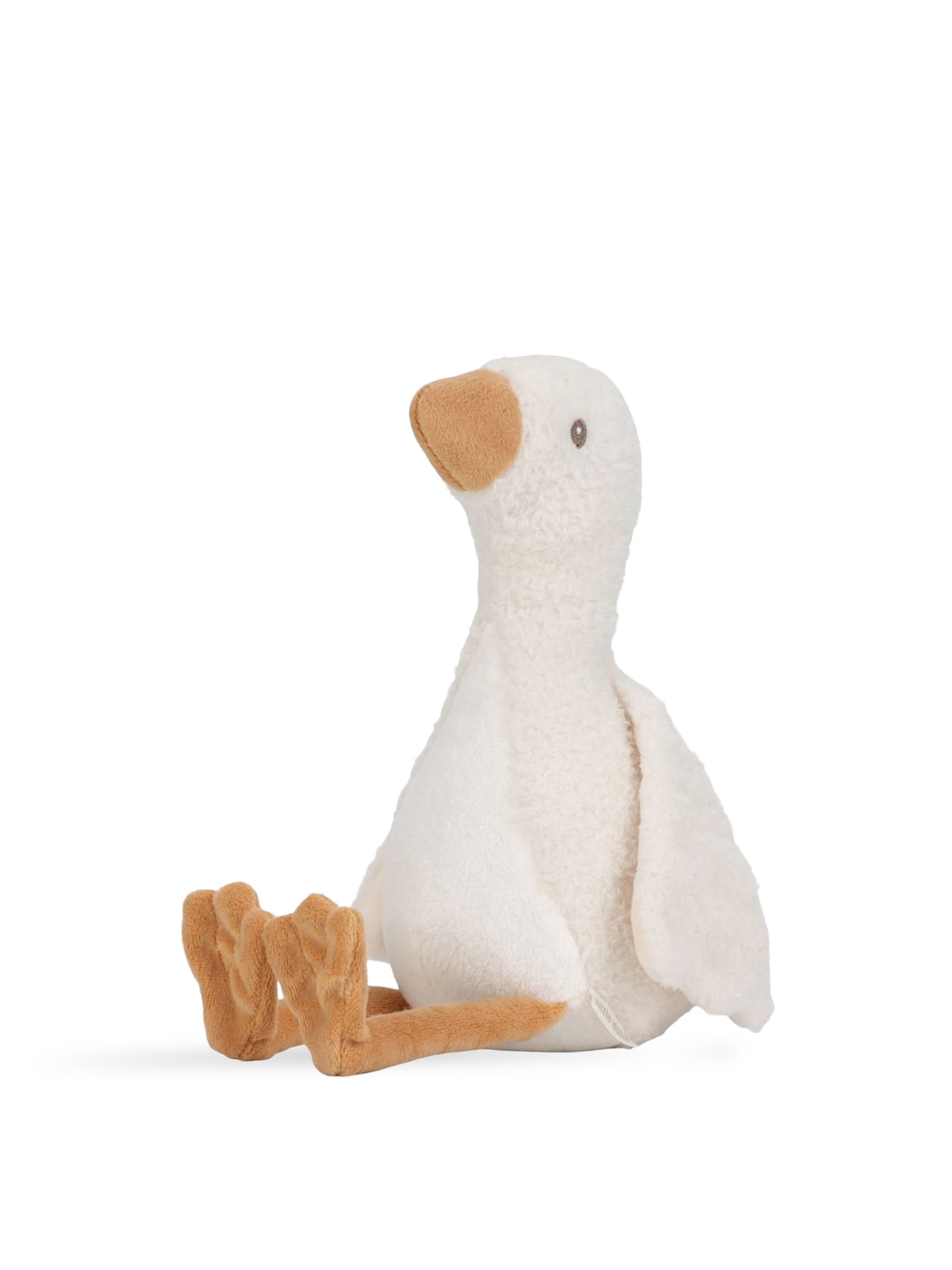 Cuddly Goose Toy White
