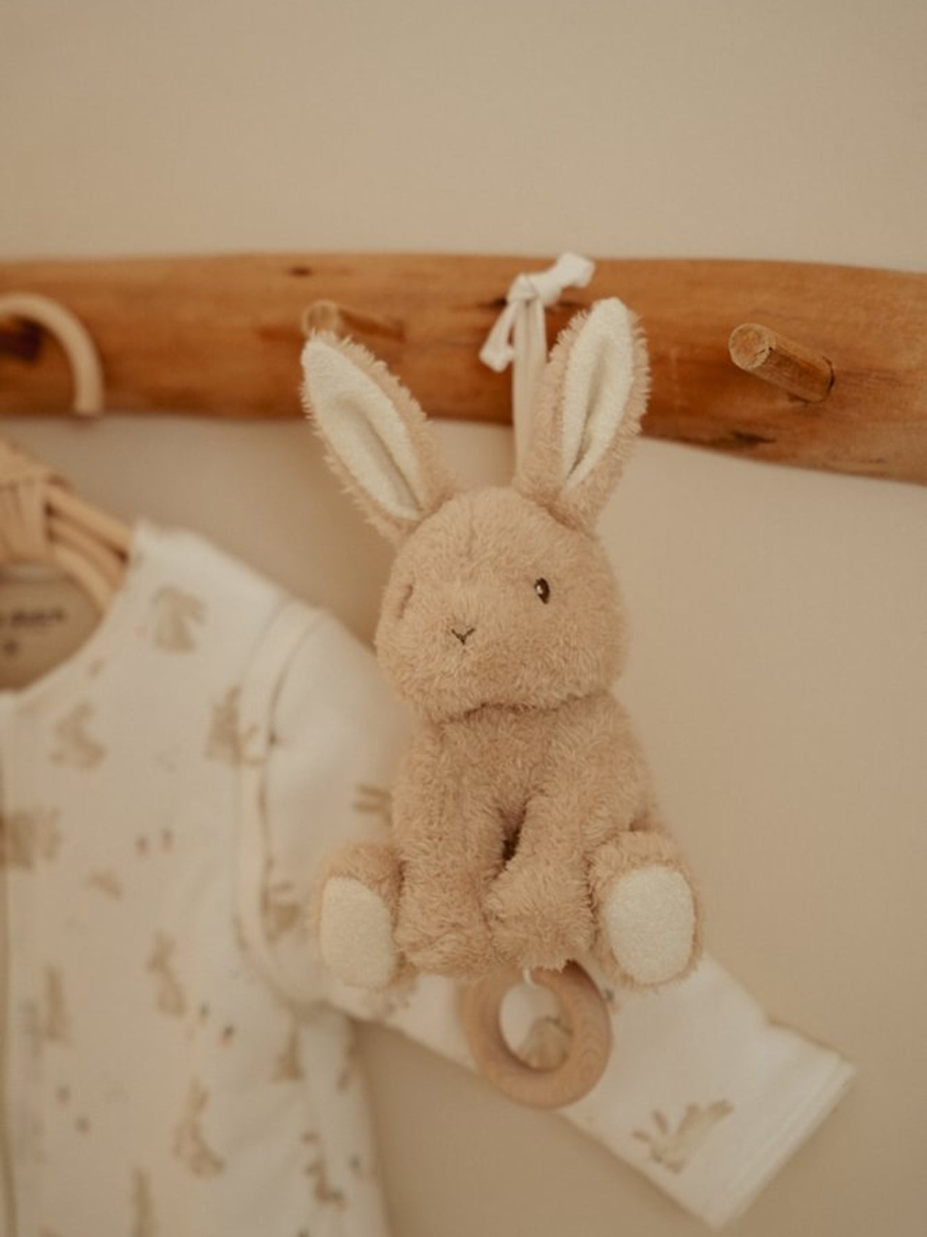 Baby Bunny Music Box Beige