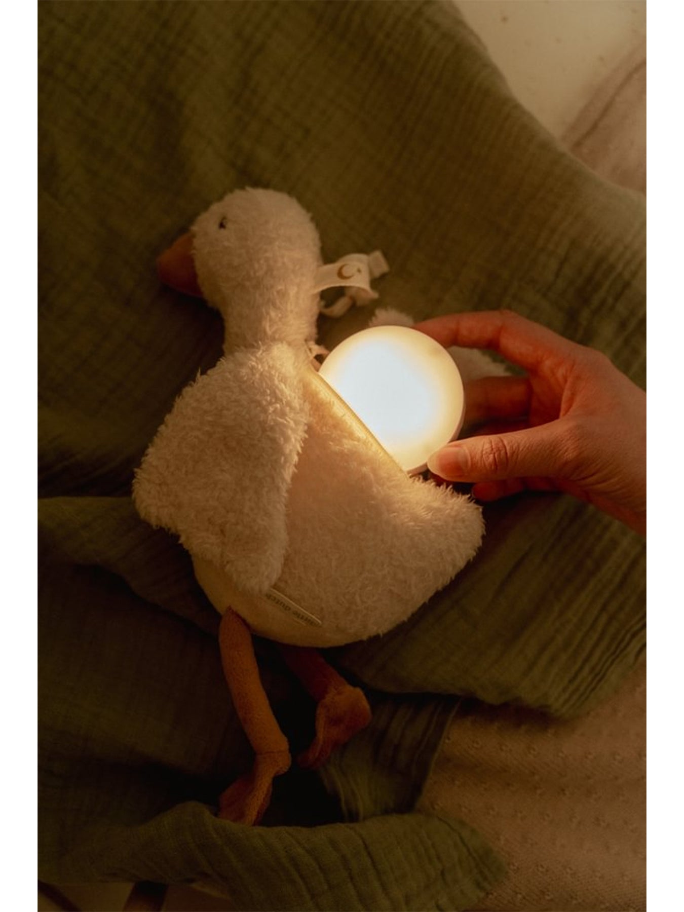 Baby Goose Soft Night Light with Sounds