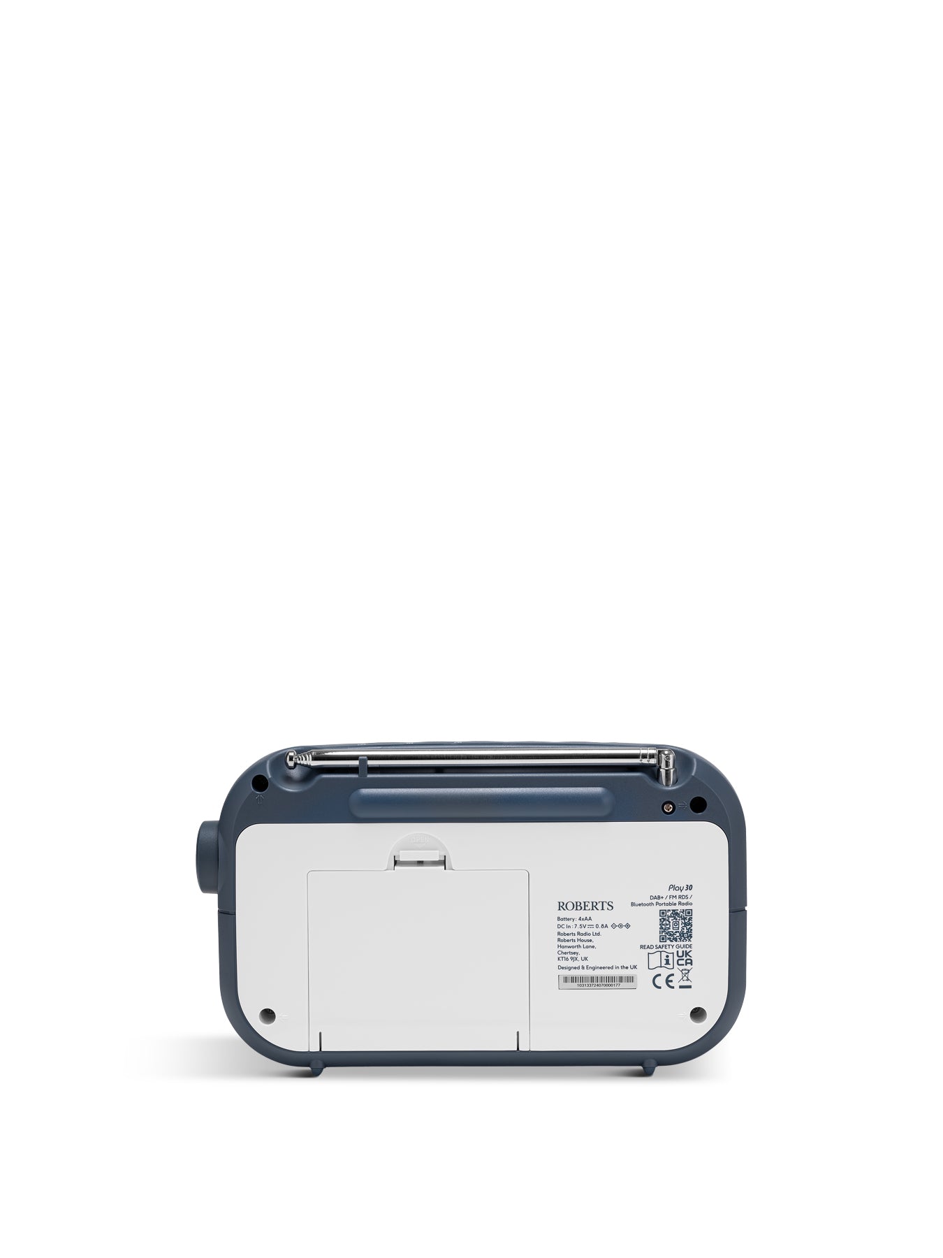 Play 30 Digital Radio with Bluetooth DAB/DAB+/FM RDS White