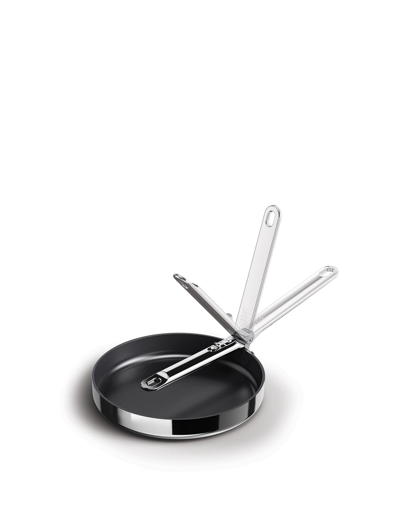 Space Steel Stainless Steel Coated Frying Pan 24cm