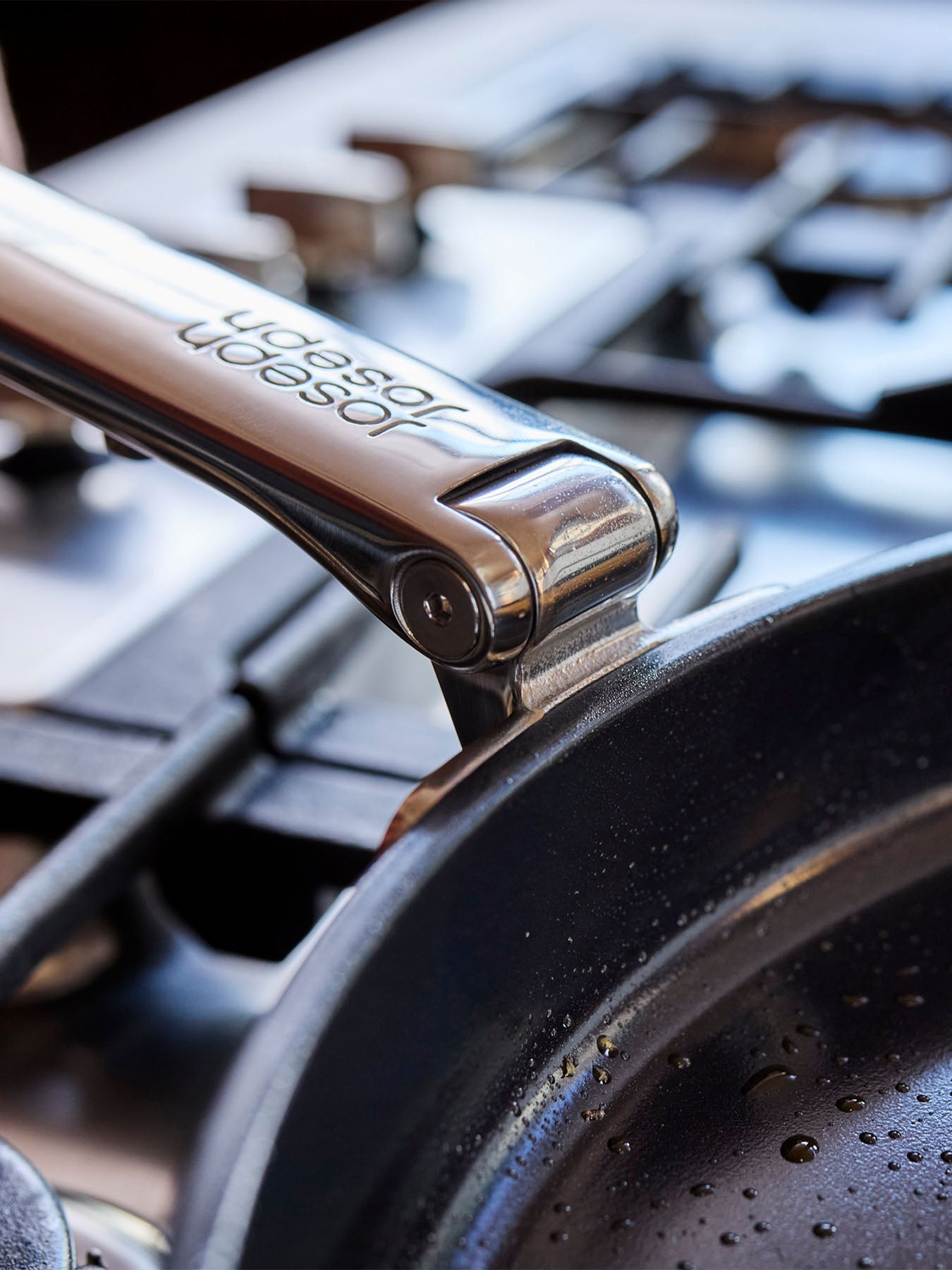 Space Steel Stainless Steel Coated Frying Pan 24cm