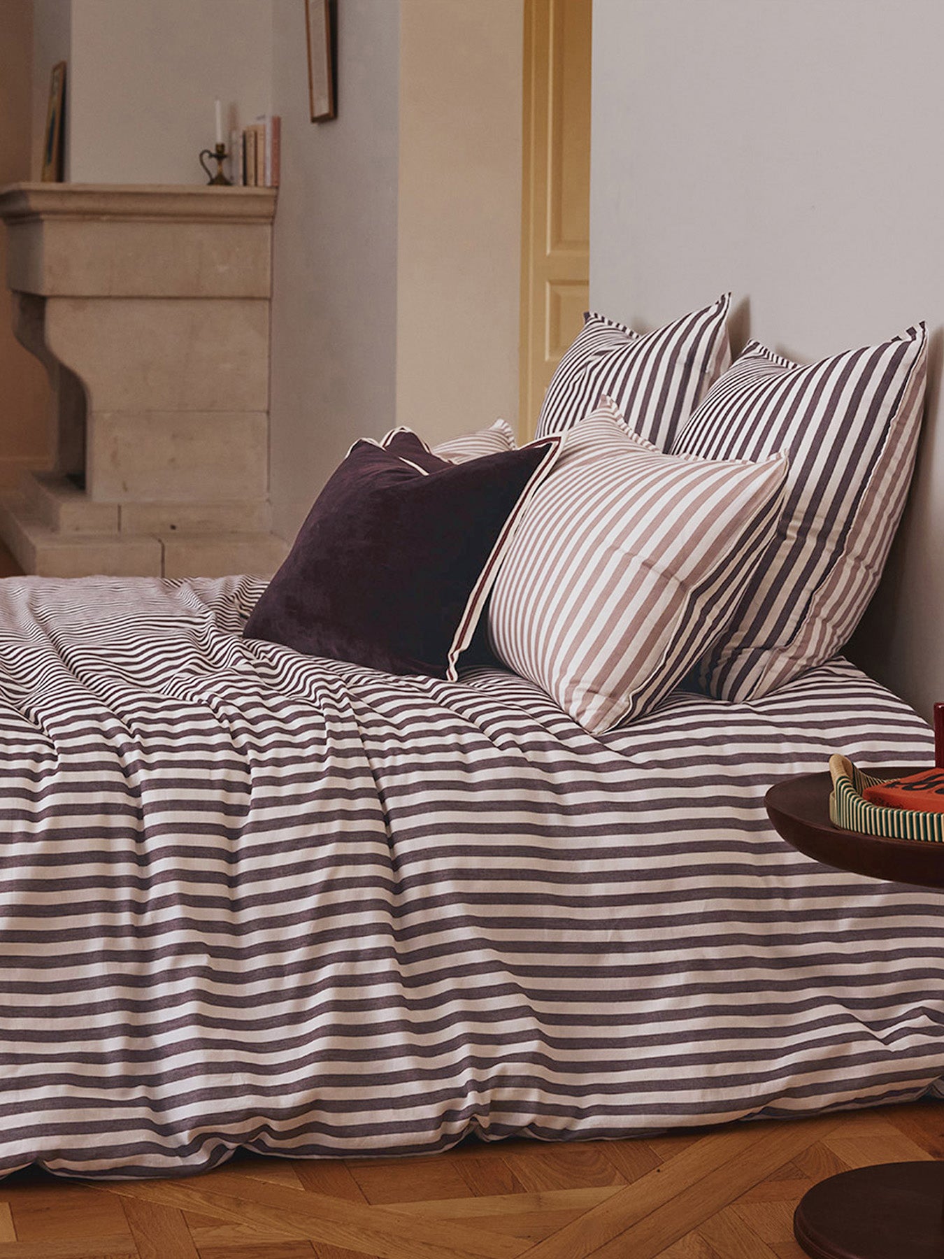 Fifty Fifty Duvet Cover Truffe