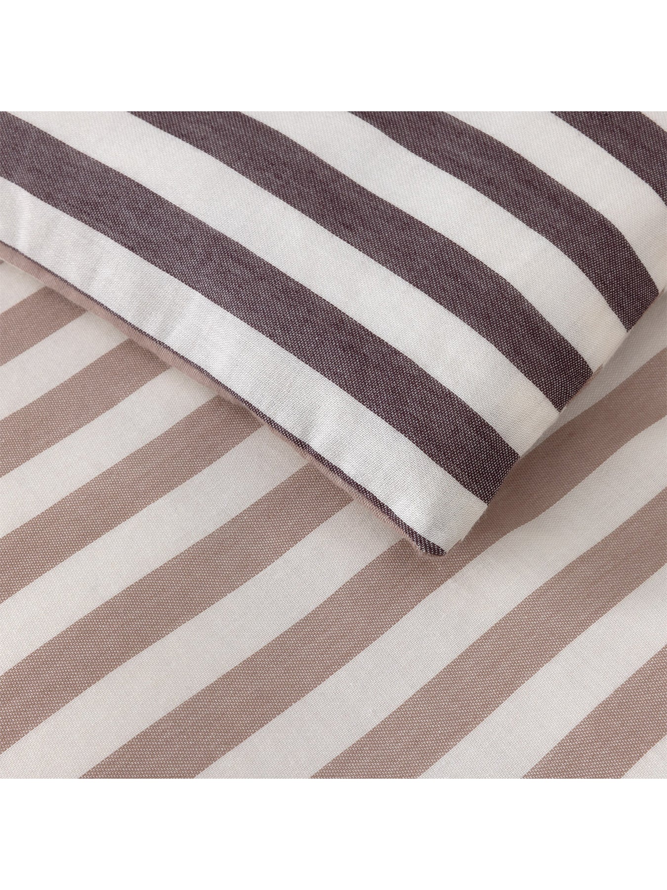 Fifty Fifty Duvet Cover Truffe