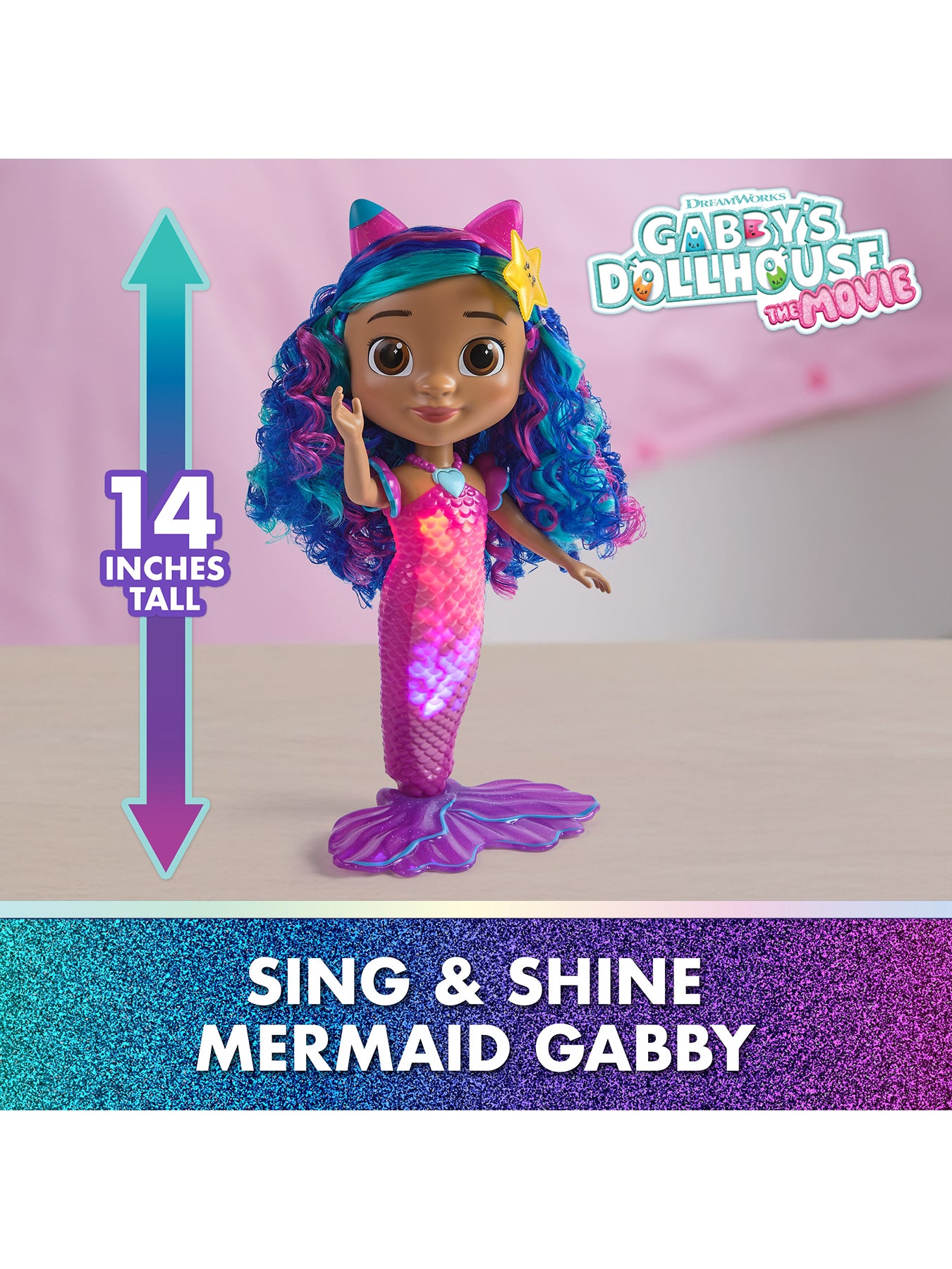 Movie Feature Mermaid Doll