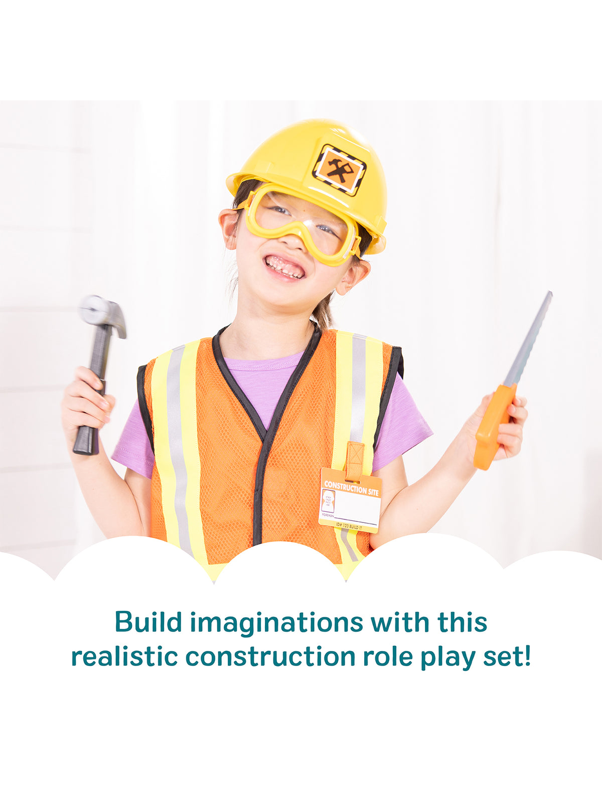 Construction Dress Up Costume Set