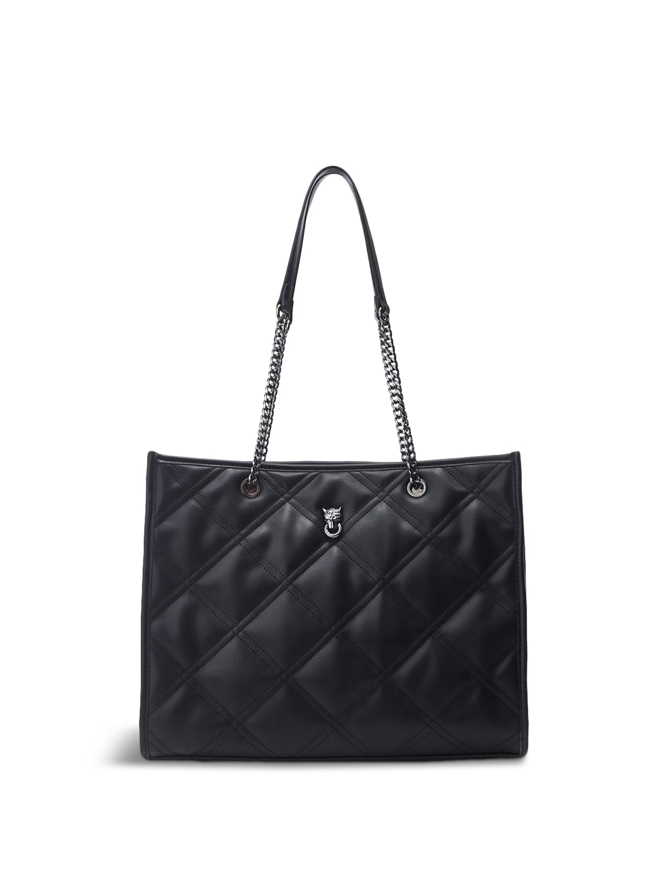 Black Becca Quilted Shoulder Bag
