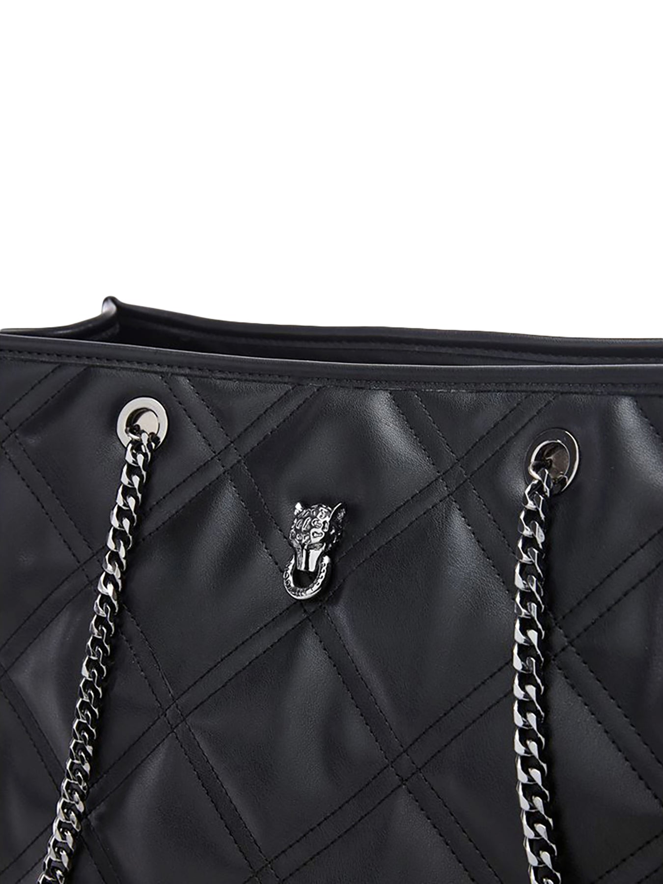 Black Becca Quilted Shoulder Bag