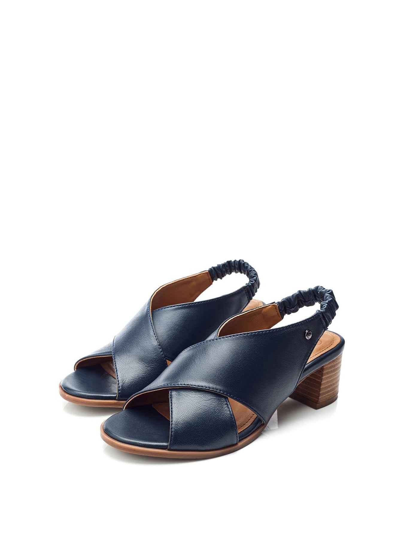 Prinia Leather Sandals Blue
