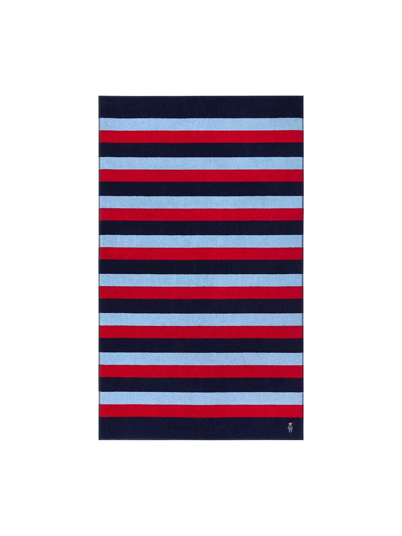 Denim Bear Beach Towel