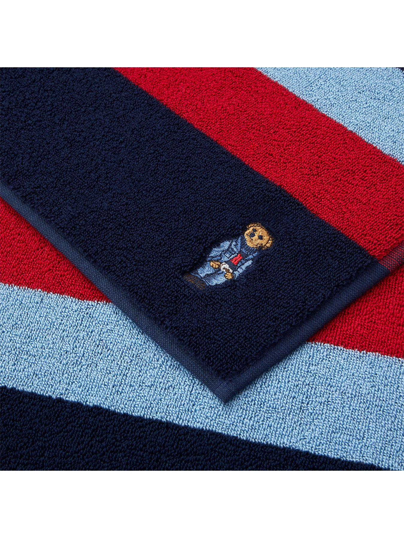 Denim Bear Beach Towel