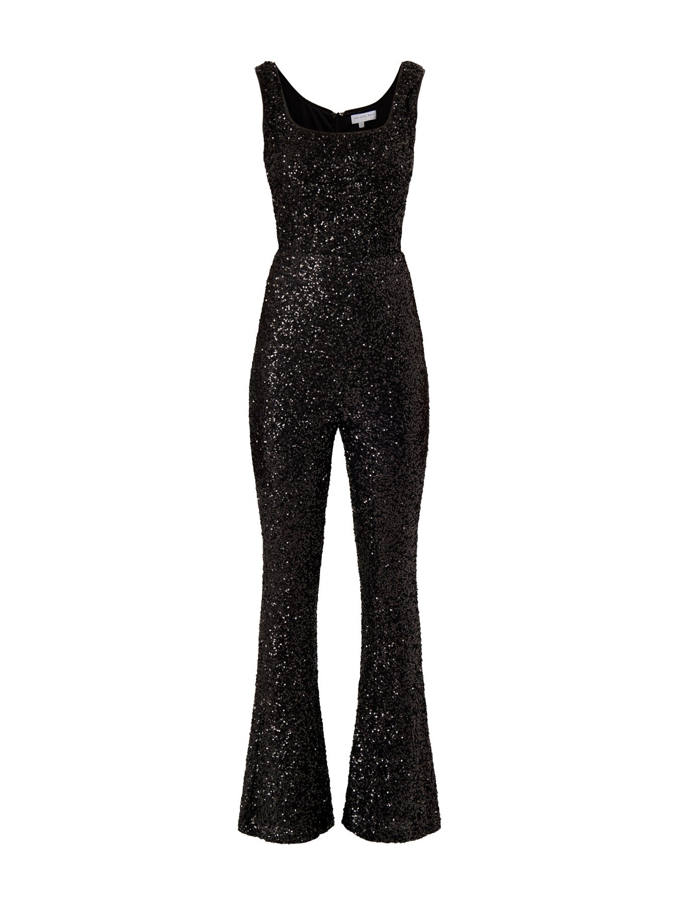 Sequin Jumpsuit Black