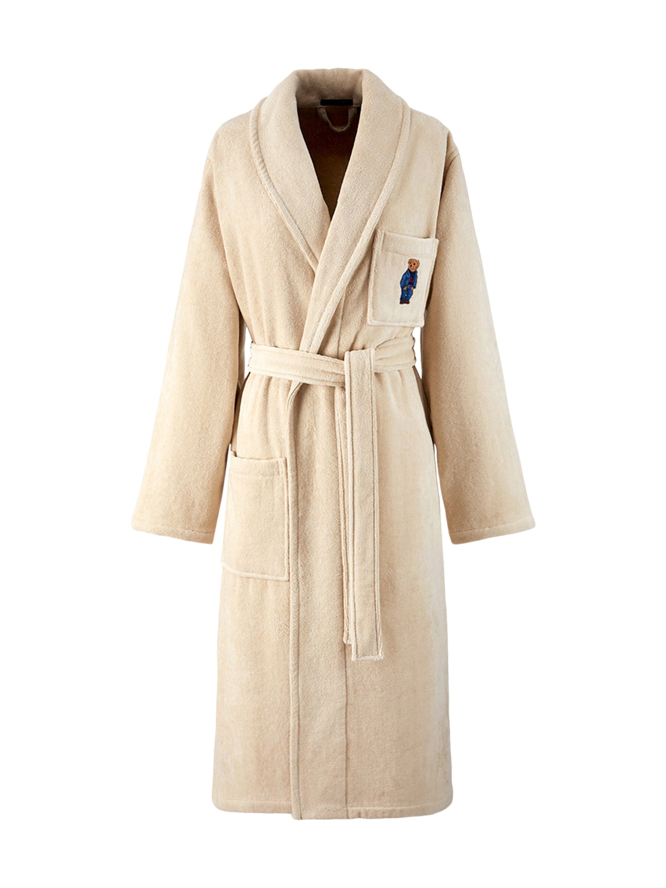 Denim Bear Pale Oak Bathrobe