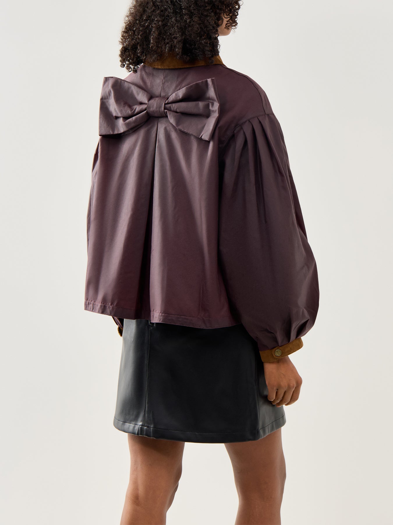 Womens Barbour X Farm Rio Thais Wax Jacket