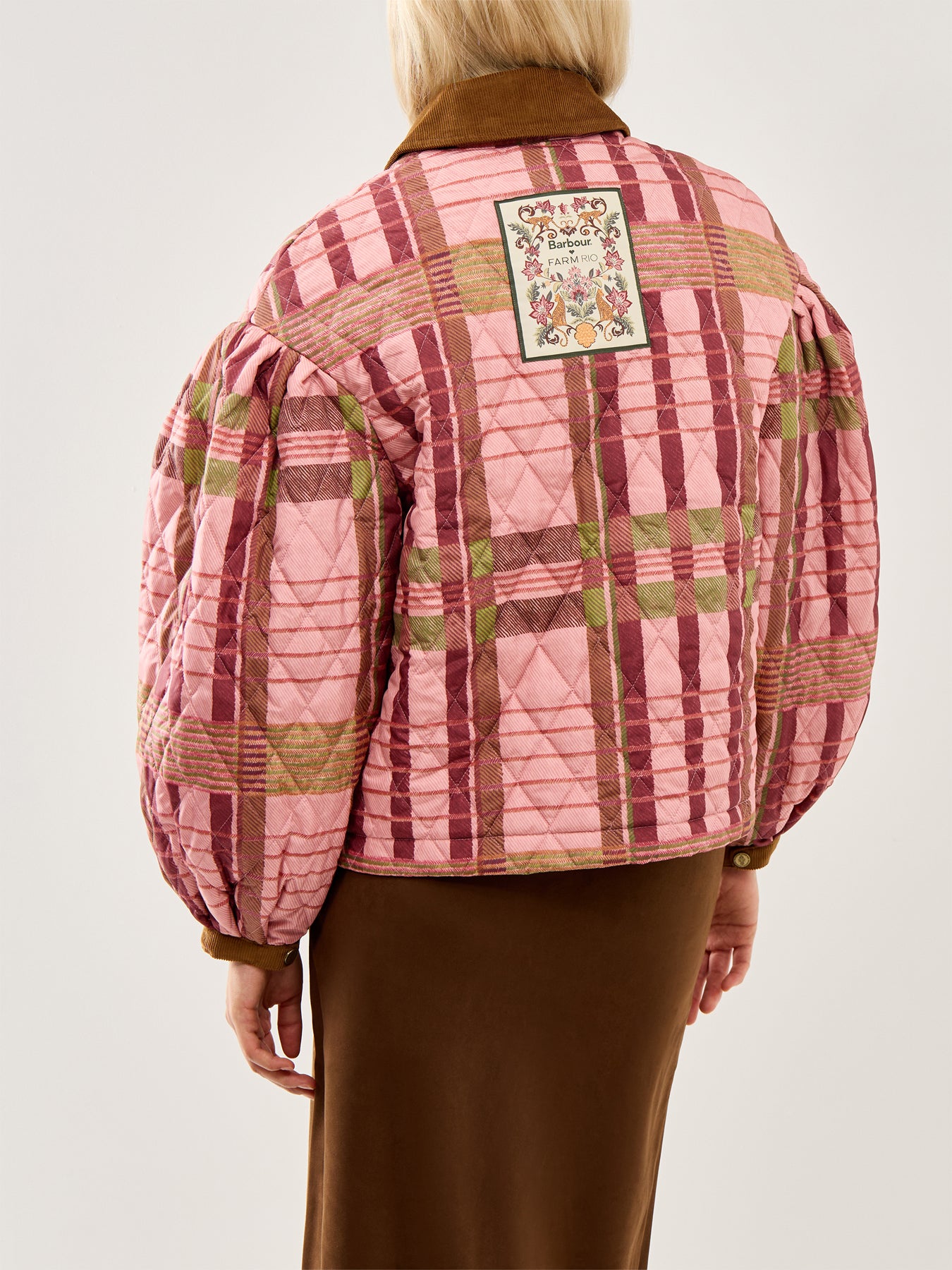 Barbour X Farm Rio Ana-Clara Quilt Jacket