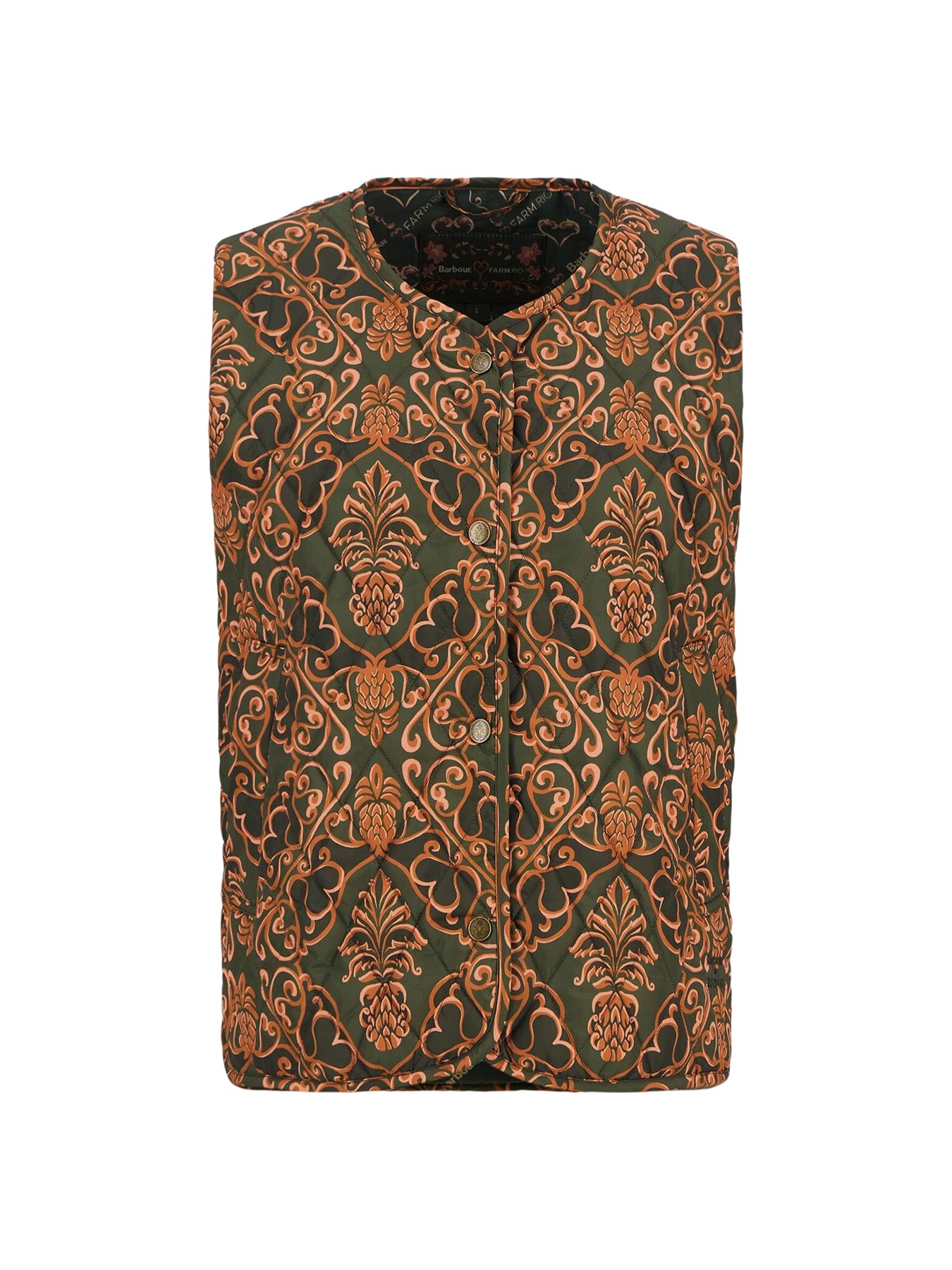 Womens Barbour X Farm Rio Fernanda Liner